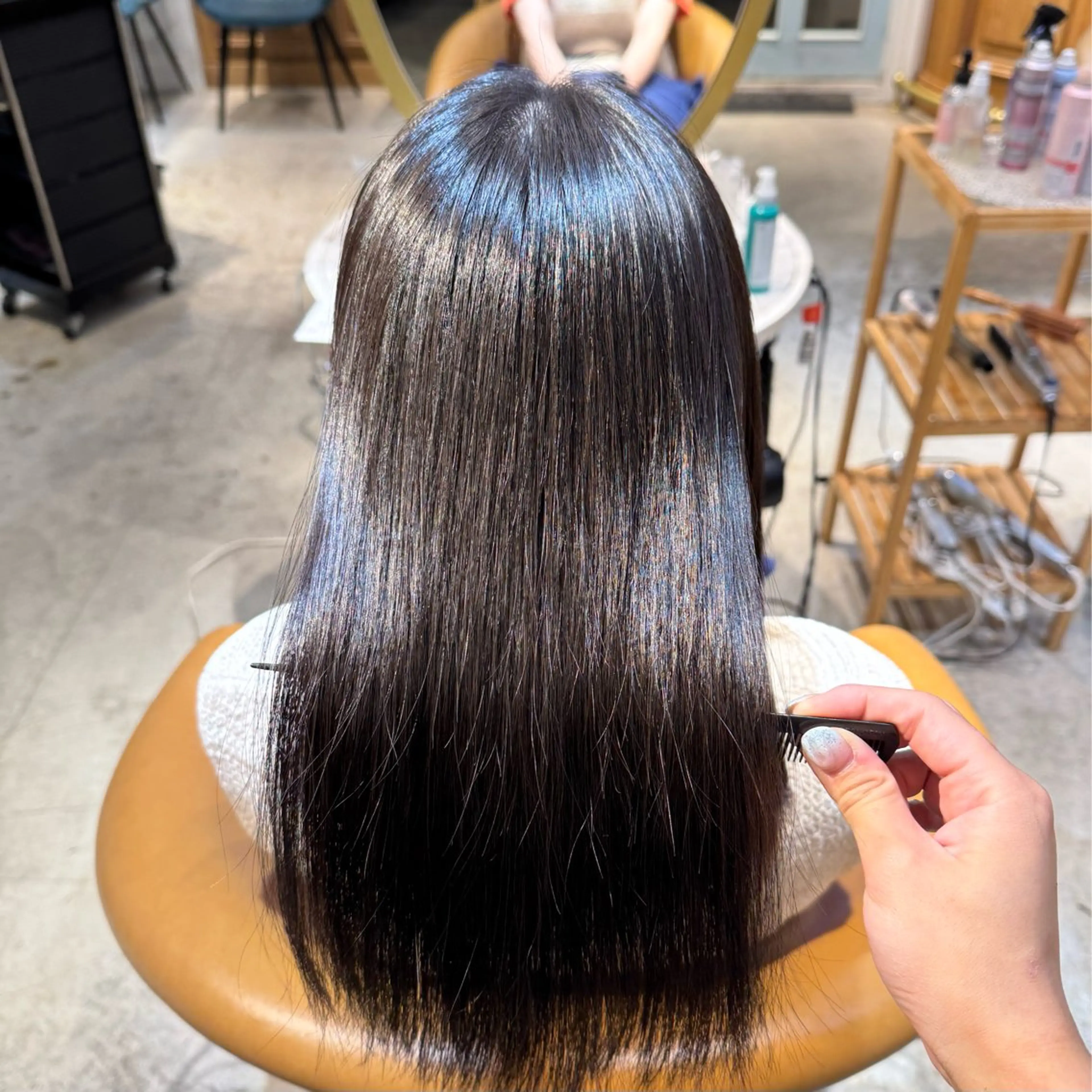 ミディアム 髪質改善 カット トリートメント ヘアセット 髪質改善/ボブ /韓国/erikoのヘアスタイル