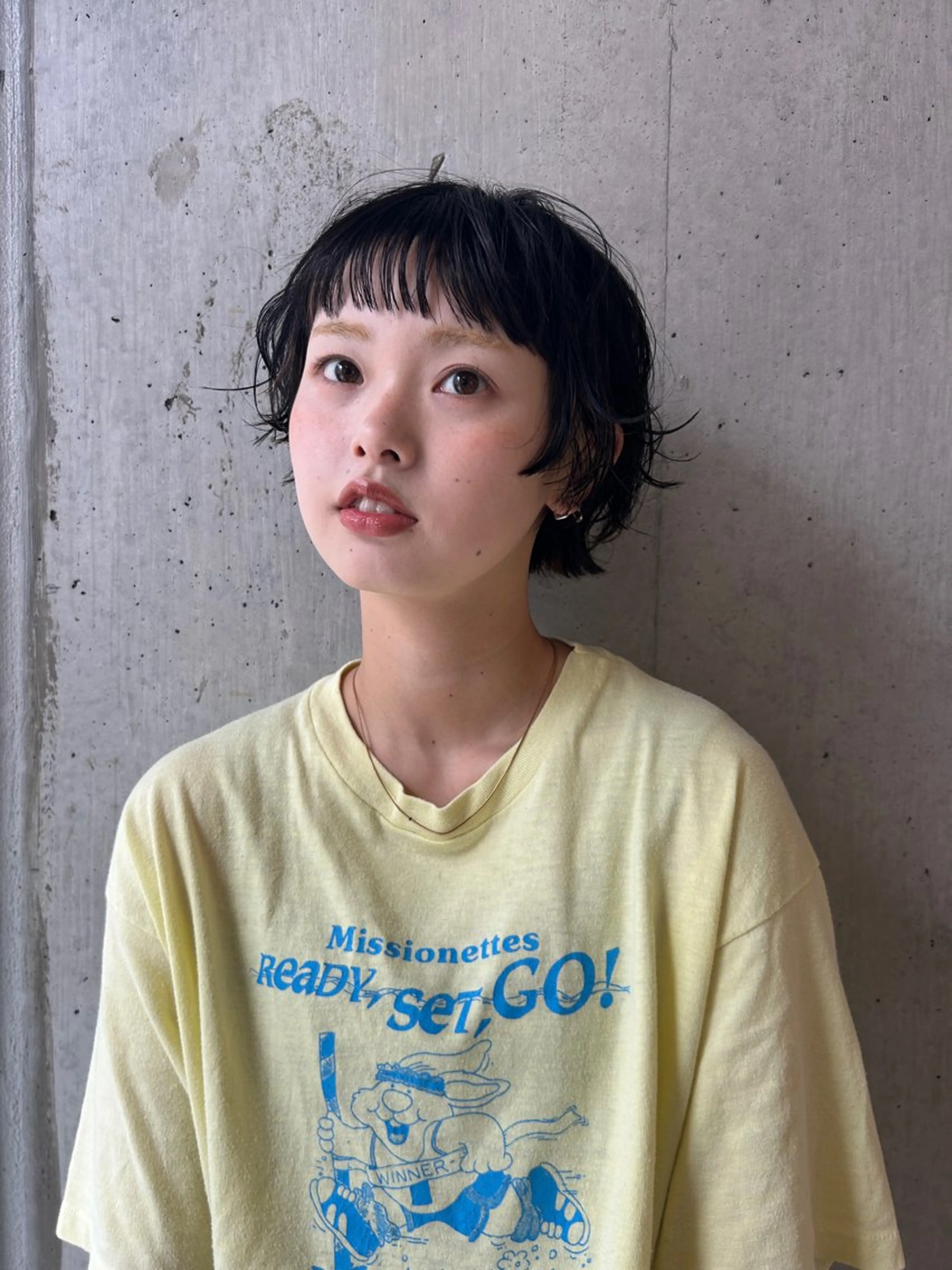 ショート パーマ ボブ baLon.fem/ 澤田 奈々子のヘアスタイル