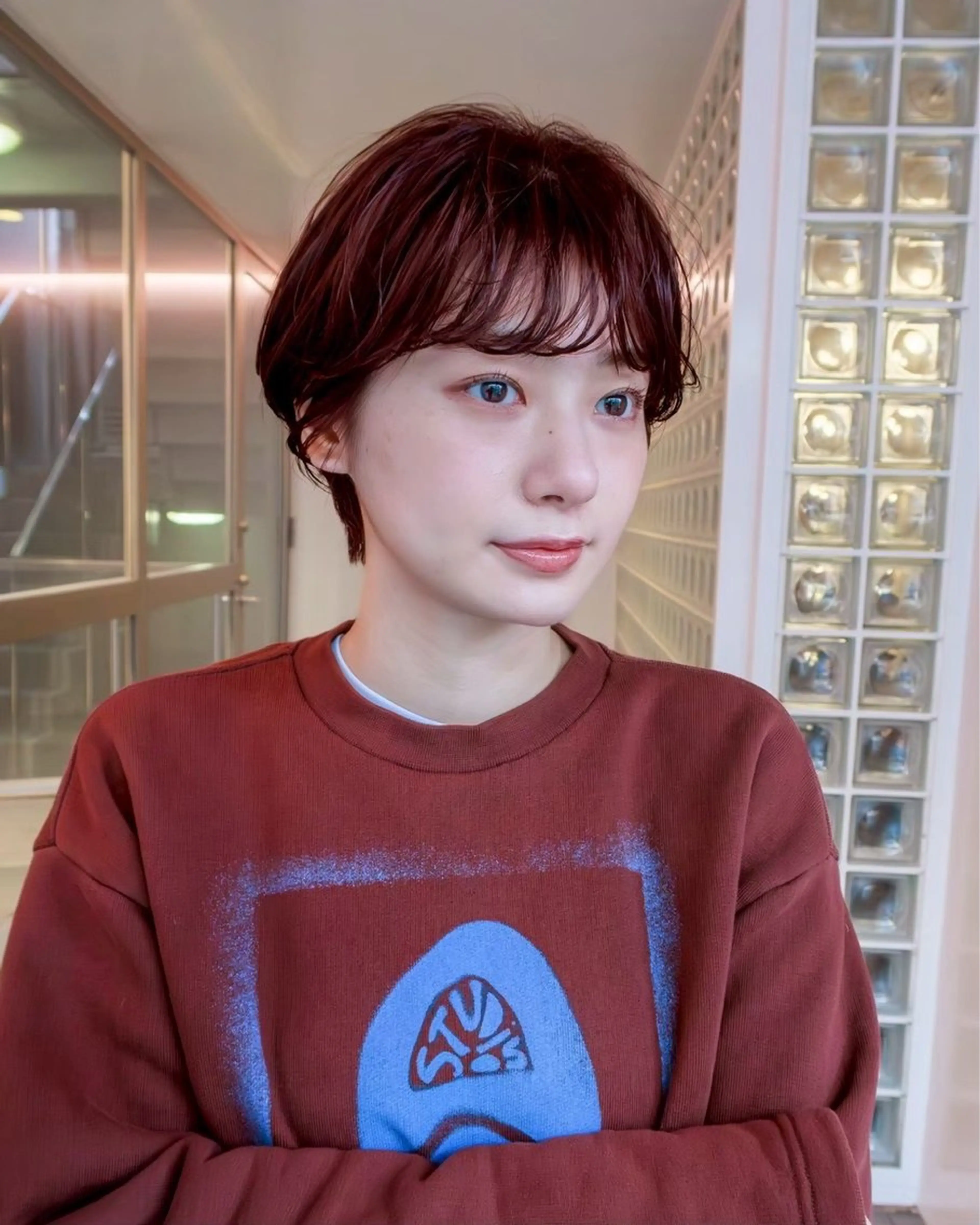 カラー ヘアカラー オオツカ ヒカルのヘアスタイル