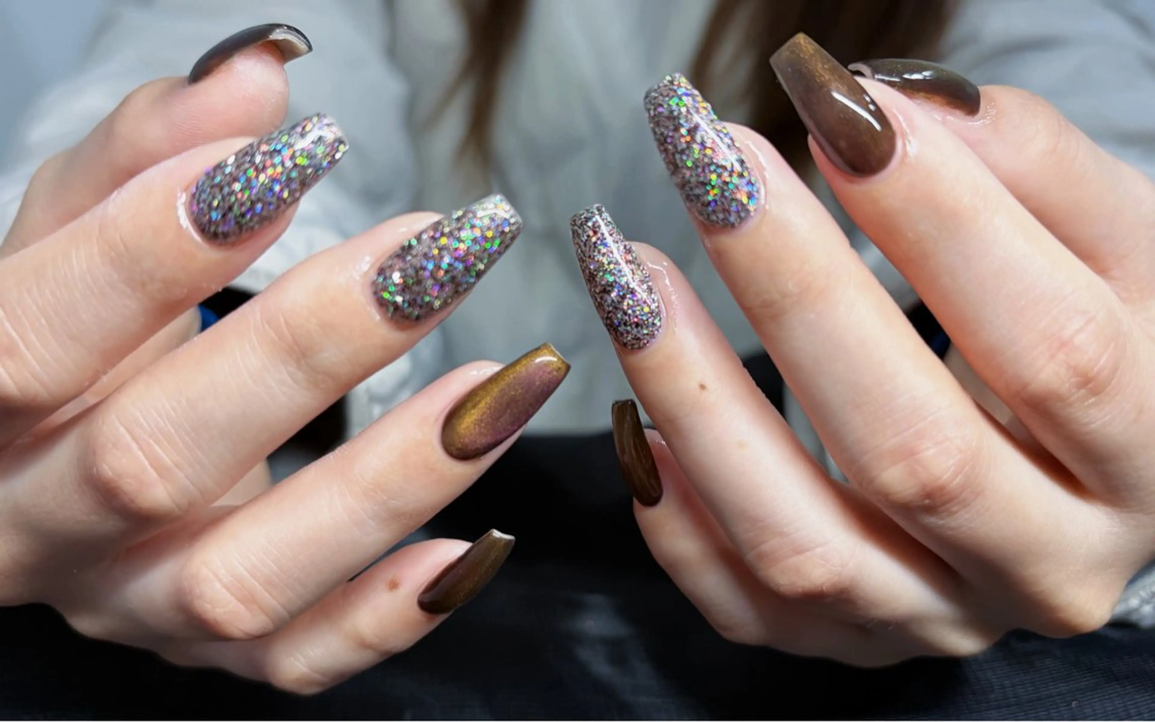 ネイル スカルプネイル シンプルネイル ハンドネイル ハンドケア Lu nailsalonのネイルデザイン