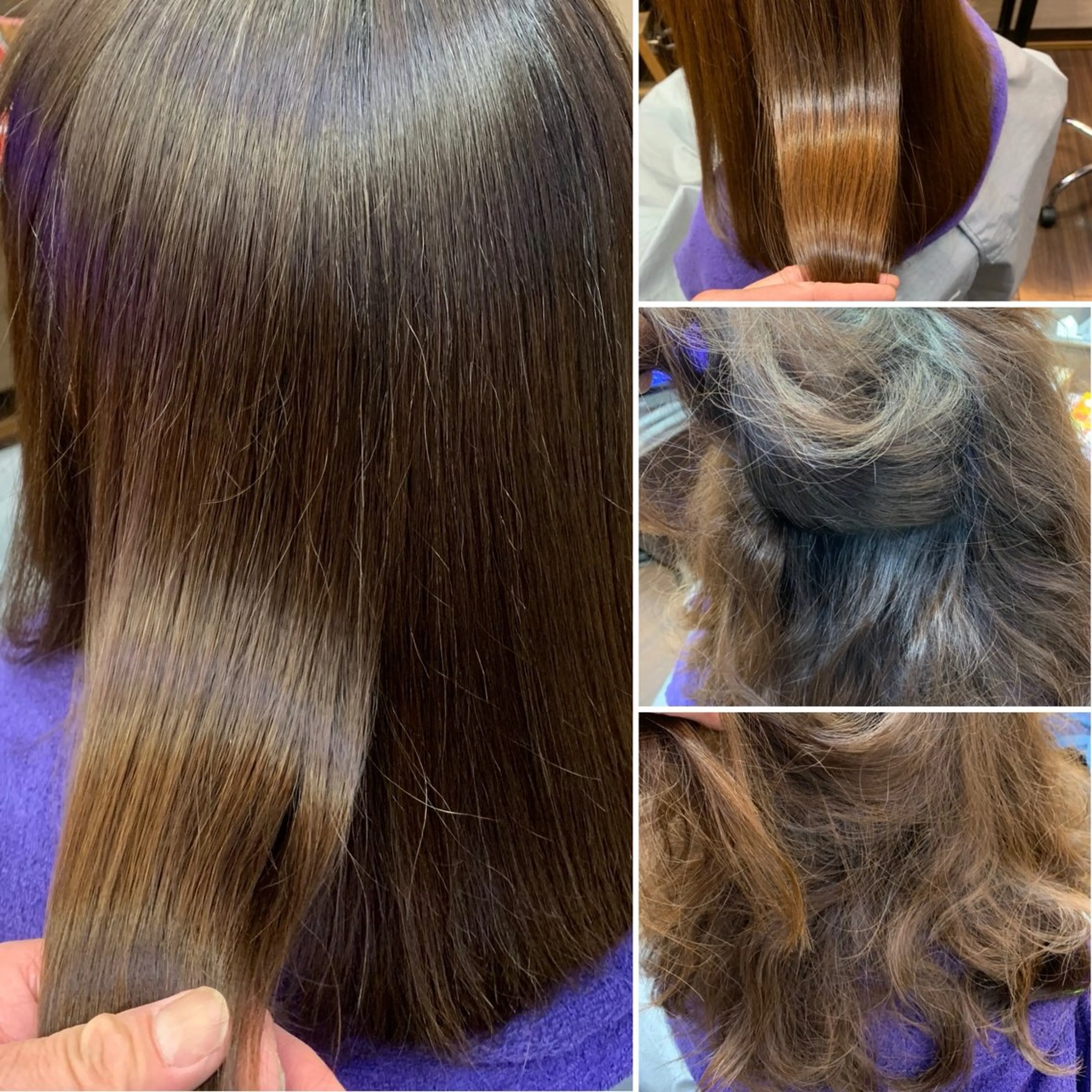 ミディアム 髪質改善 縮毛矯正 縮毛矯正専門店 FUNNYのヘアスタイル