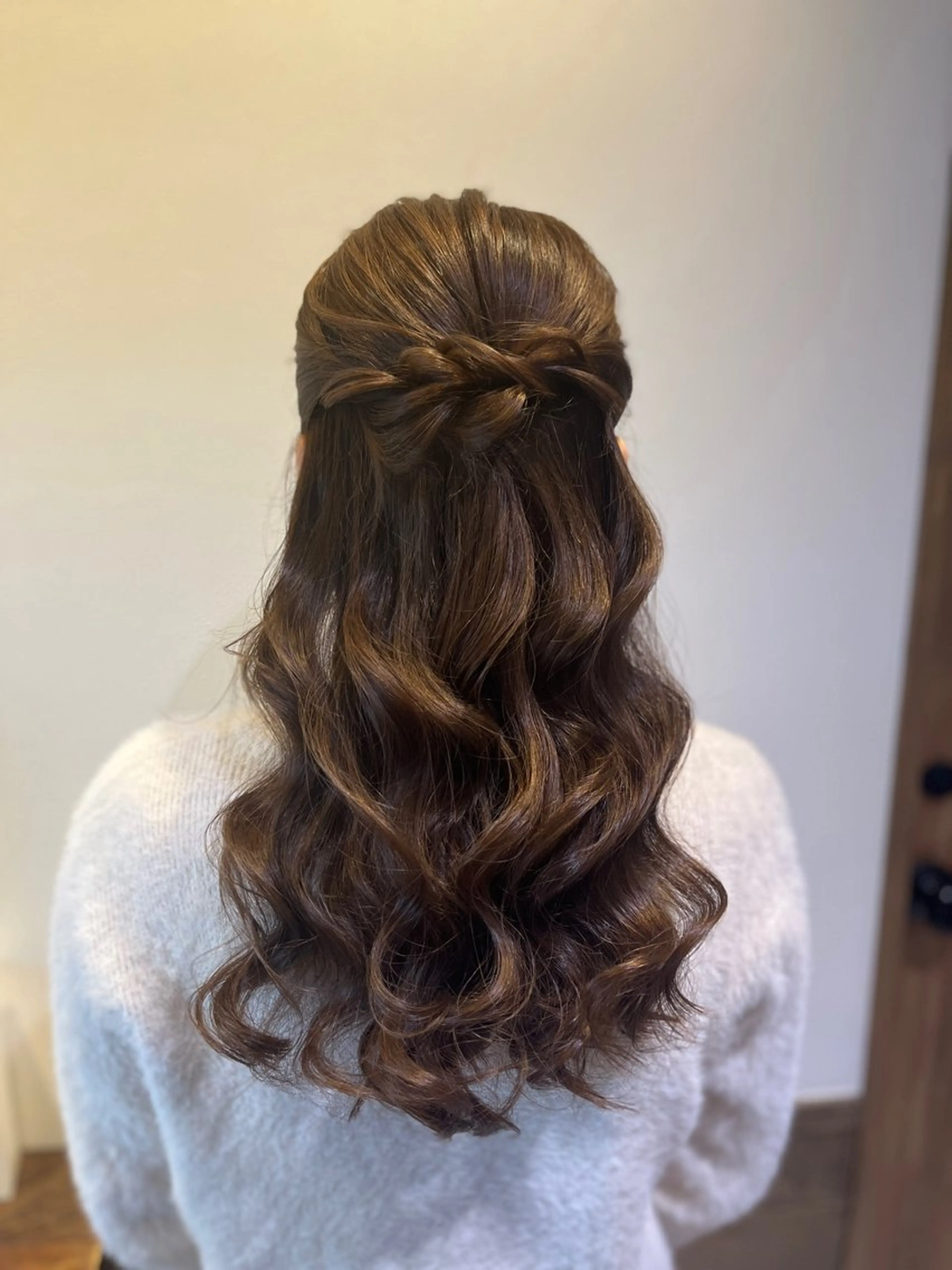 セミロング ヘアセット ❁ヘアメ❁ YUMI ❁ゆみ❁横浜桜木町のヘアスタイル