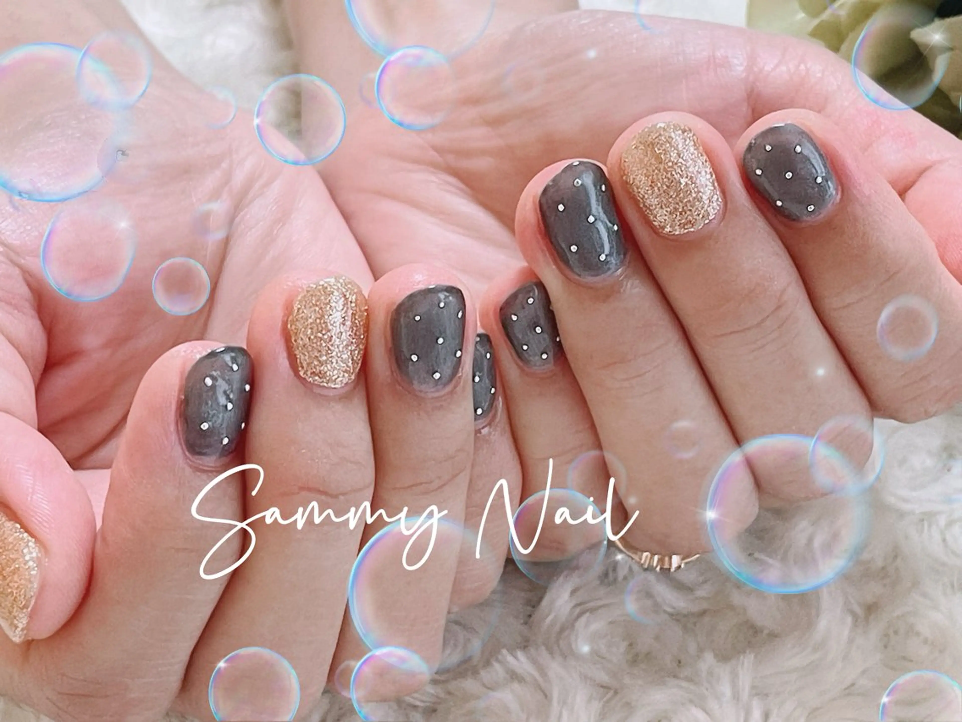 【ご新規様オフ無料】上品シンプルなサロンデザインコースの写真