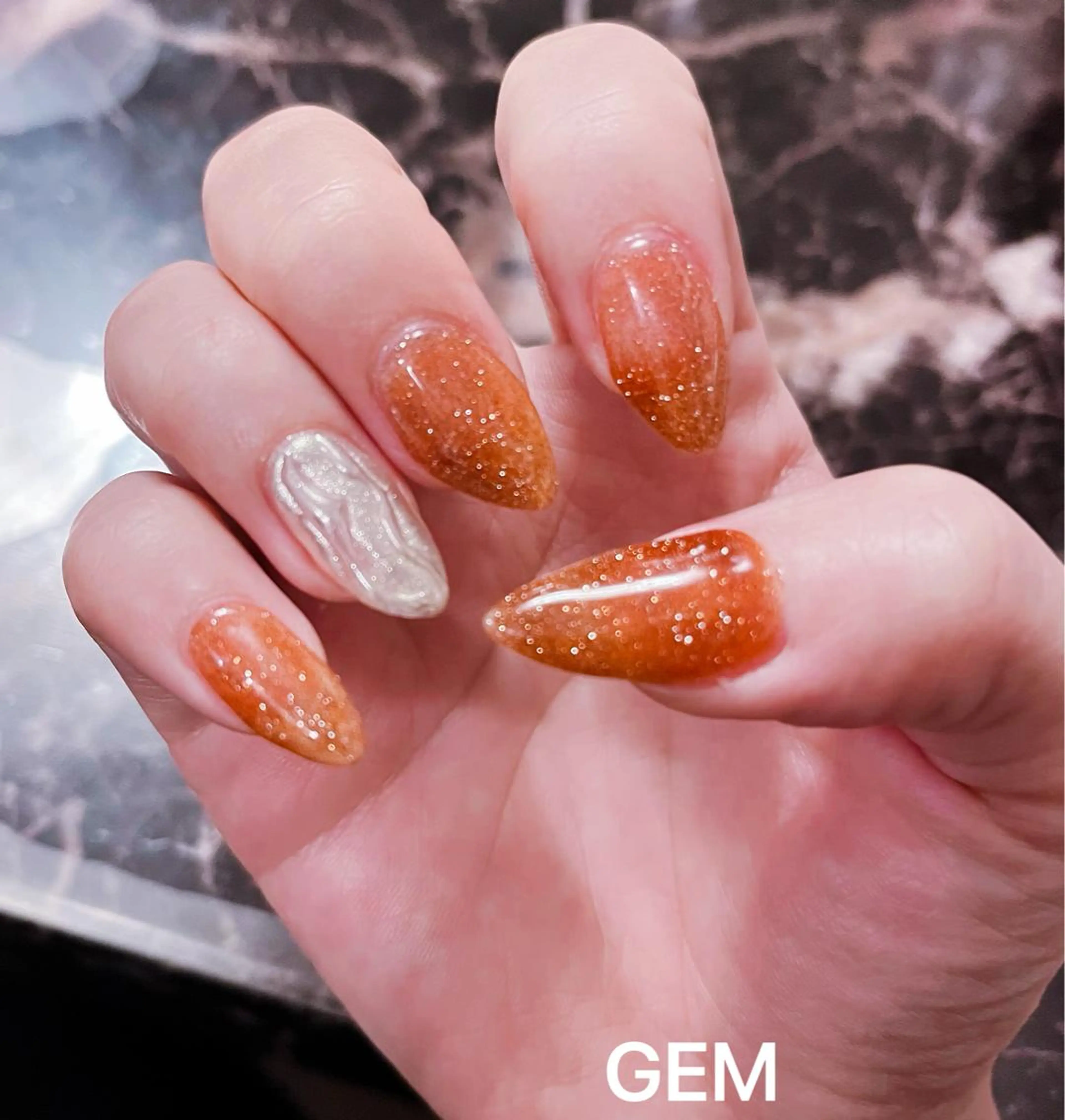 ロング ネイル GEM beautyのマツエク・マツパデザイン