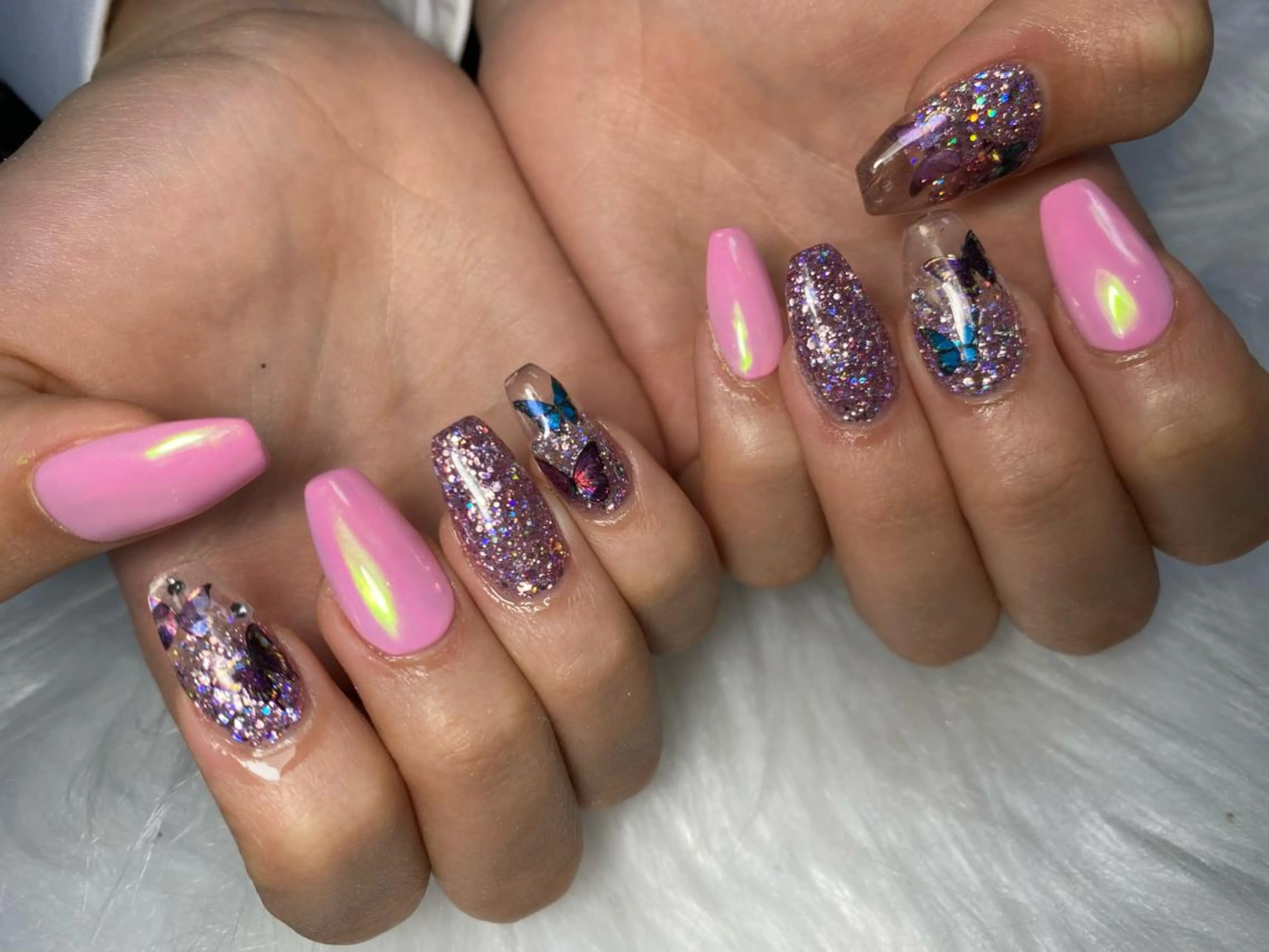 ネイル ハンドネイル Mana‪ ‪·͜· ❤︎‬のネイルデザイン