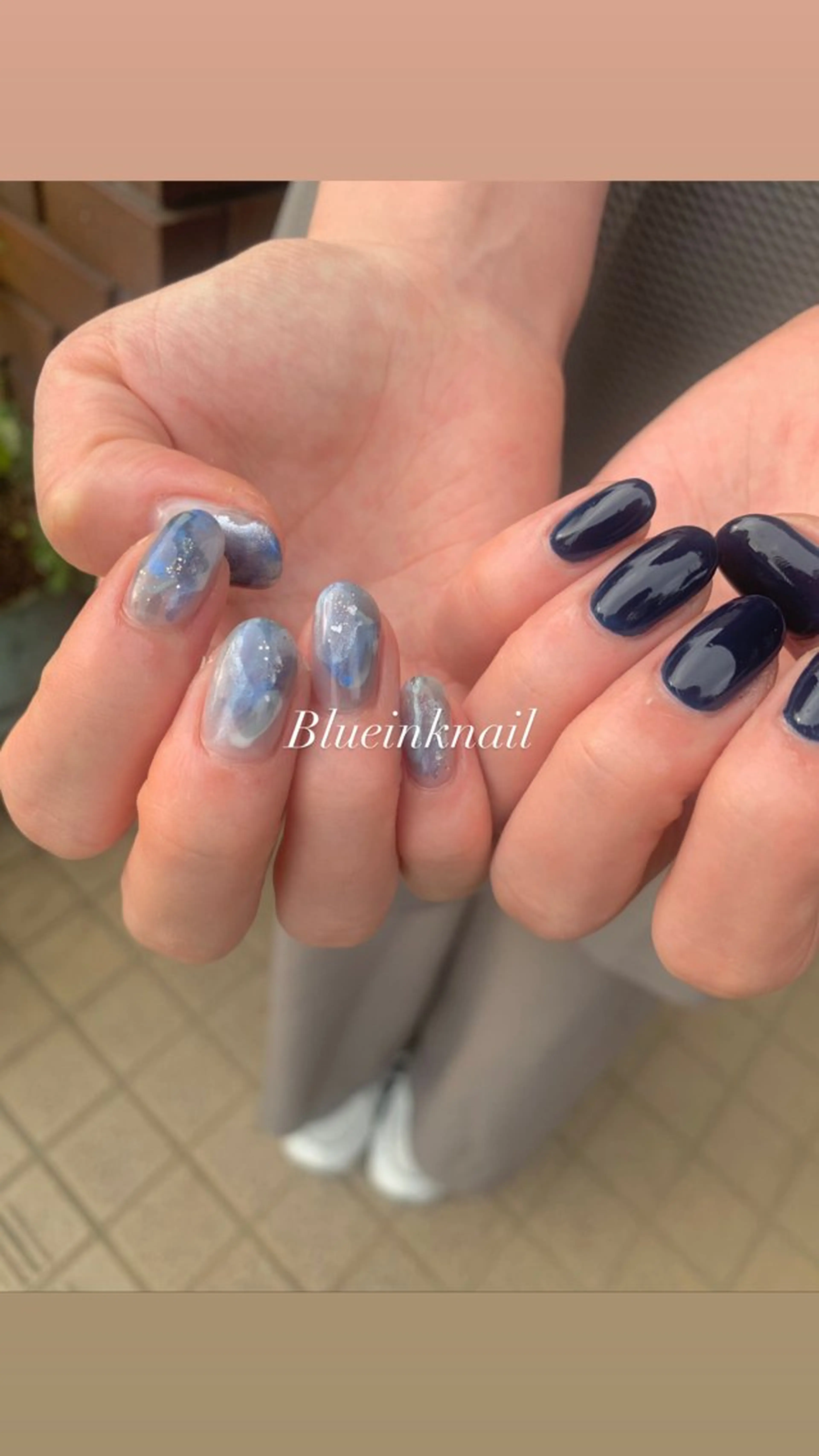 ミディアム pllia beautyのネイルデザイン