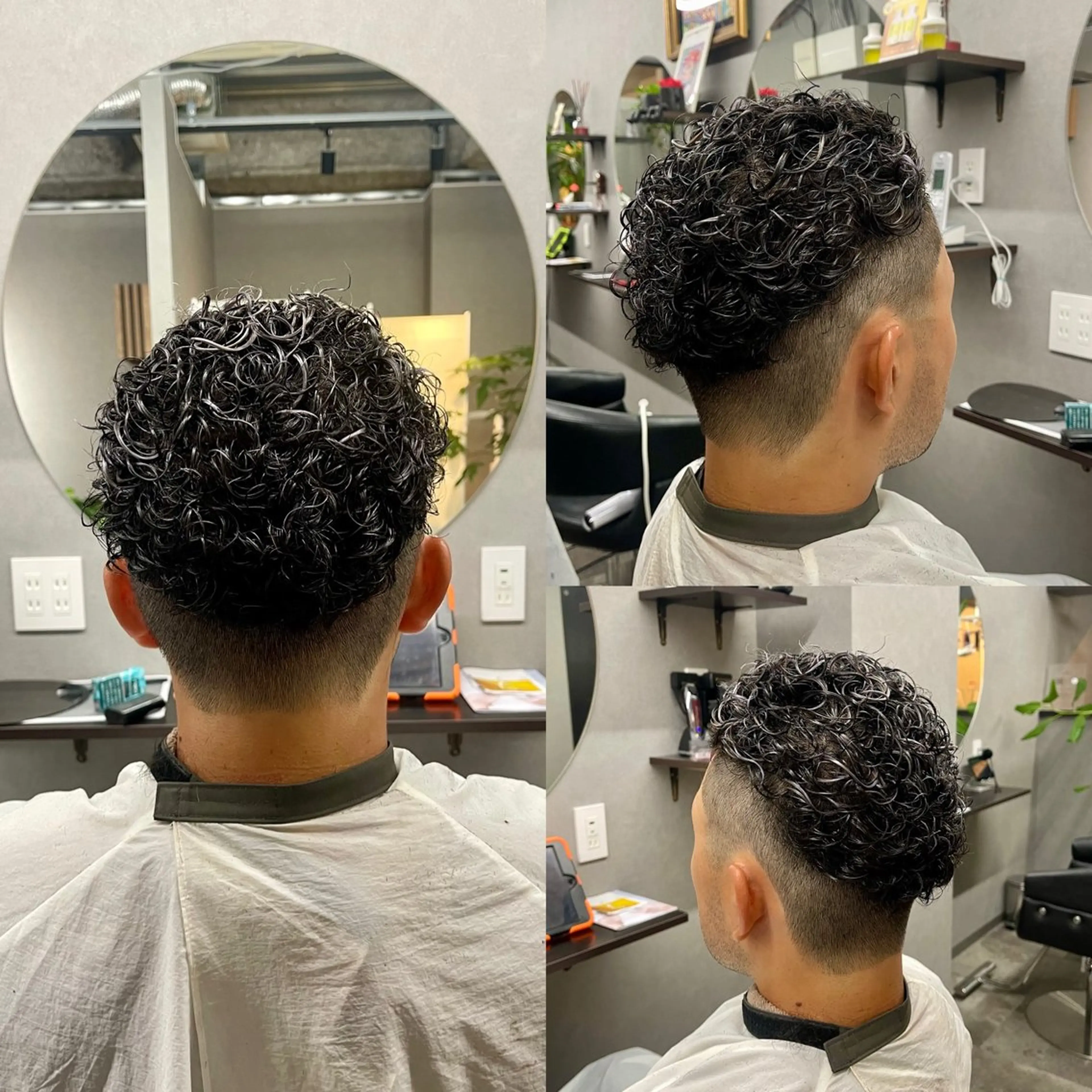 ショート カラー パーマ ヘアアレンジ メンズ キッズ ✨最強美容師✨ 💙にっしー西村💙のヘアスタイル