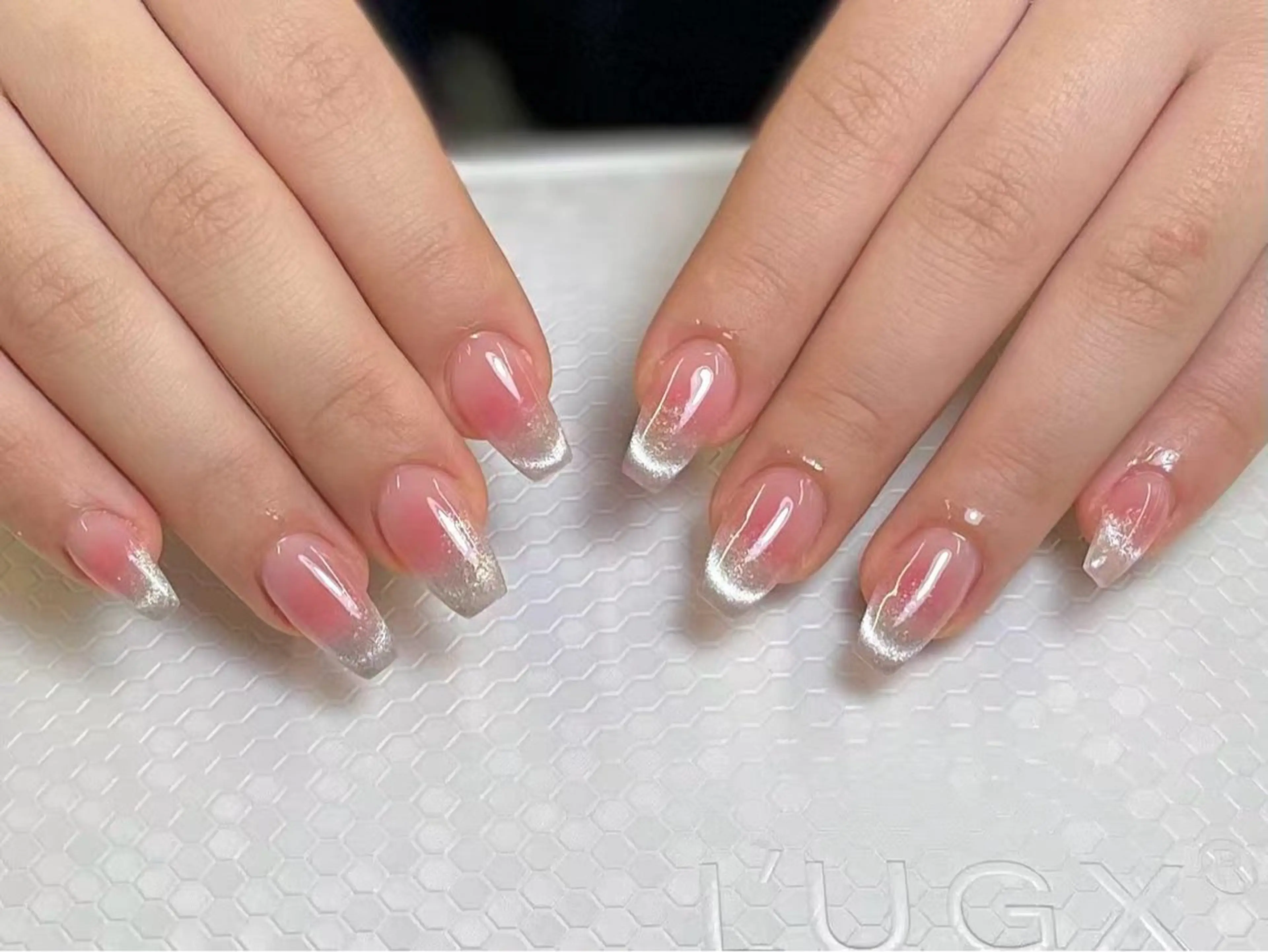 ネイル チークネイル フットネイル フレンチネイル ジェルネイル ガラスフレンチ ハンドネイル エニ Andyのネイルデザイン