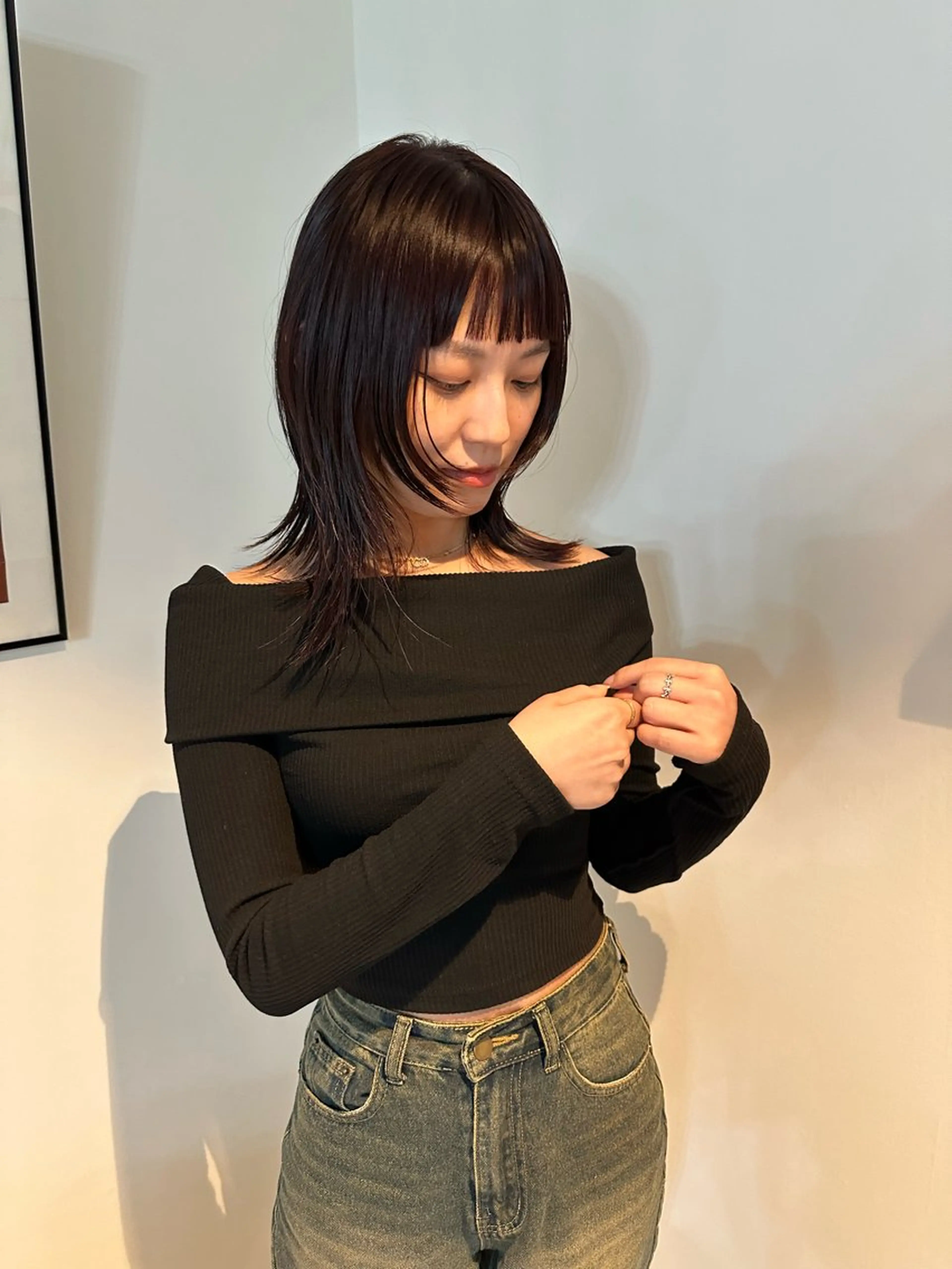 セミロング 🎀オイダイラ モモカ🎀のヘアスタイル