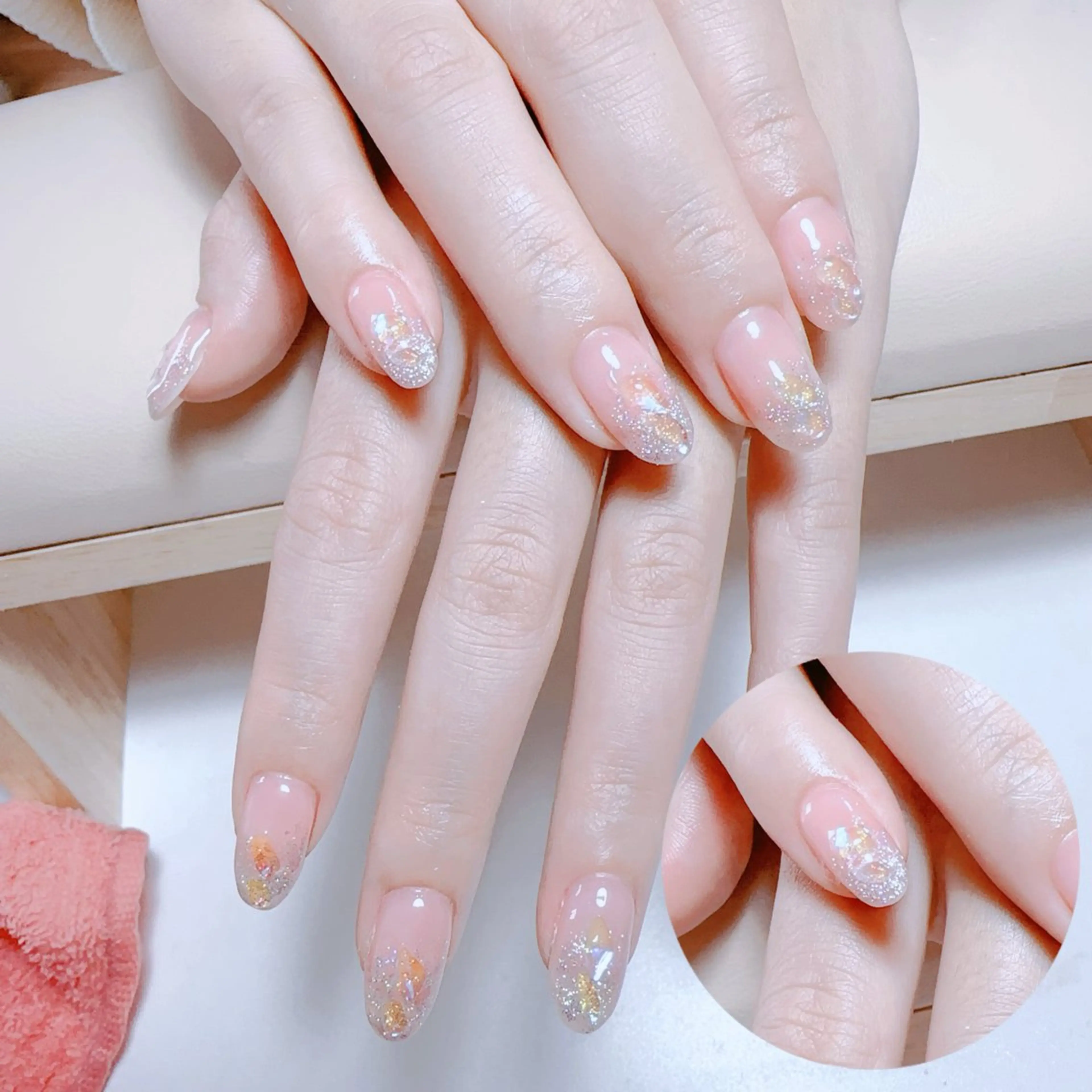 ネイル ハンドネイル YUMI ニュアンスnailsのネイルデザイン