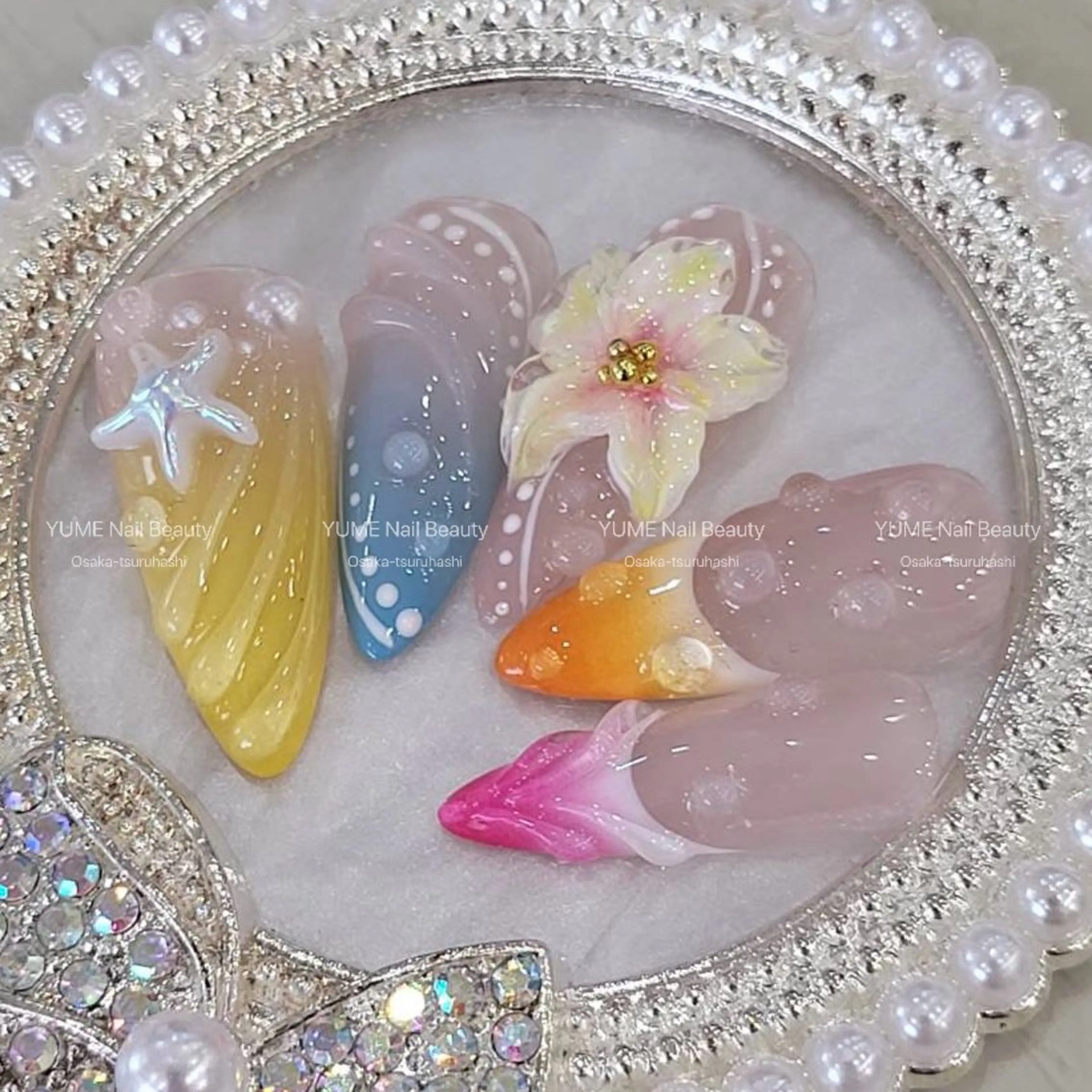 ミディアム YUME Nail Beautyのネイルデザイン