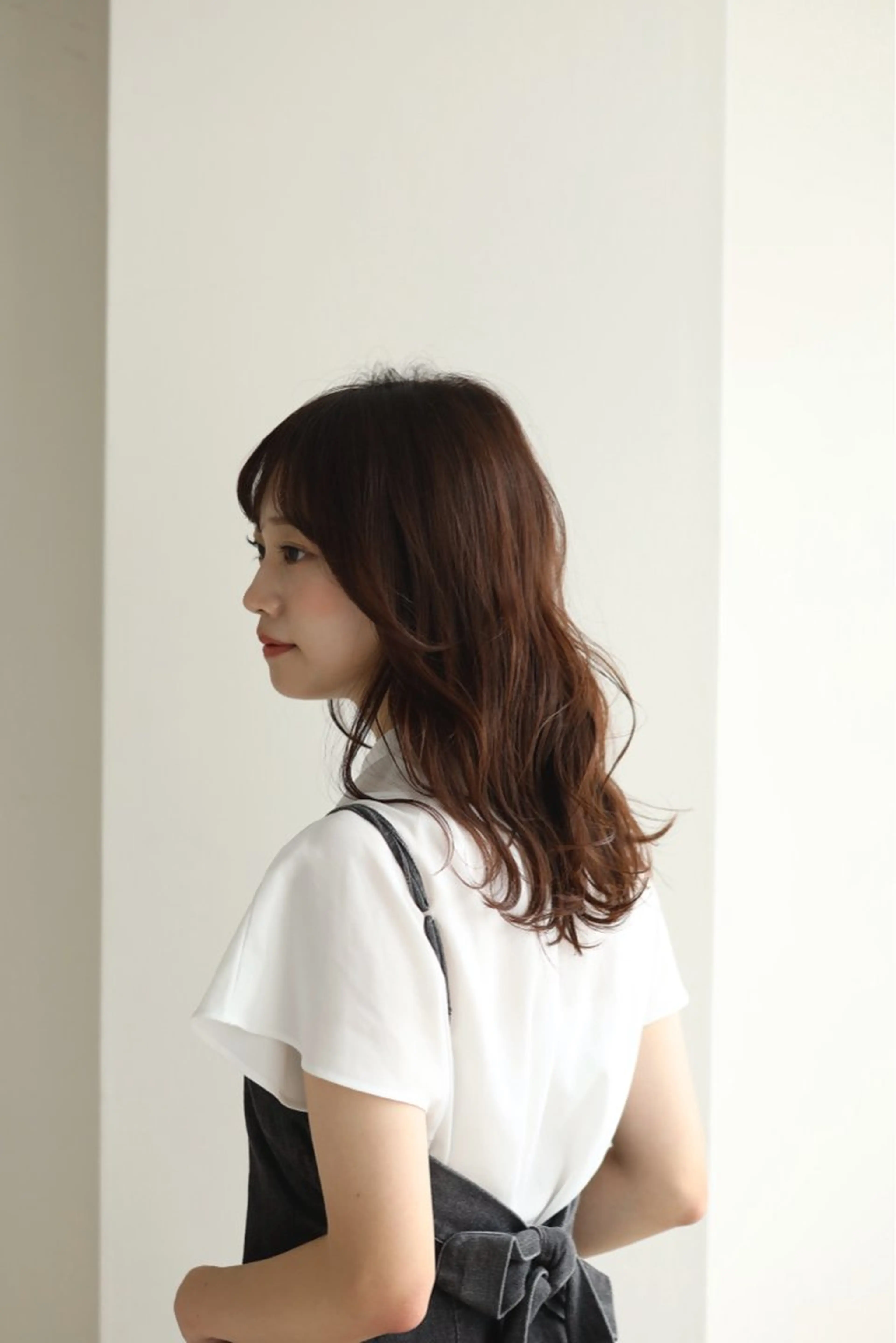 セミロング 暖色カラー🍒🌷 hitomiのヘアスタイル