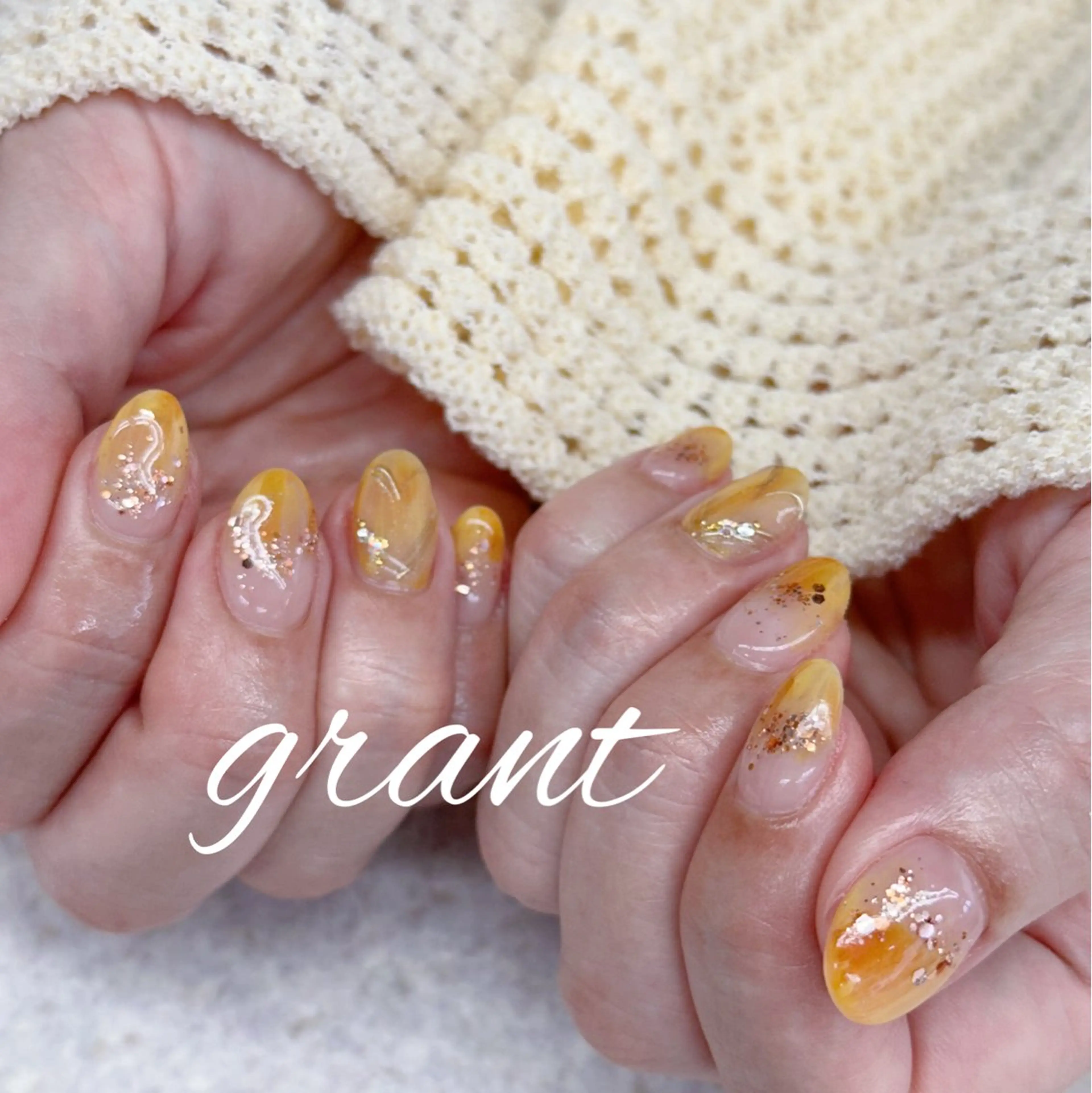 ネイル グラデーション ニュアンスネイル ハンドネイル nailsalon grantのネイルデザイン