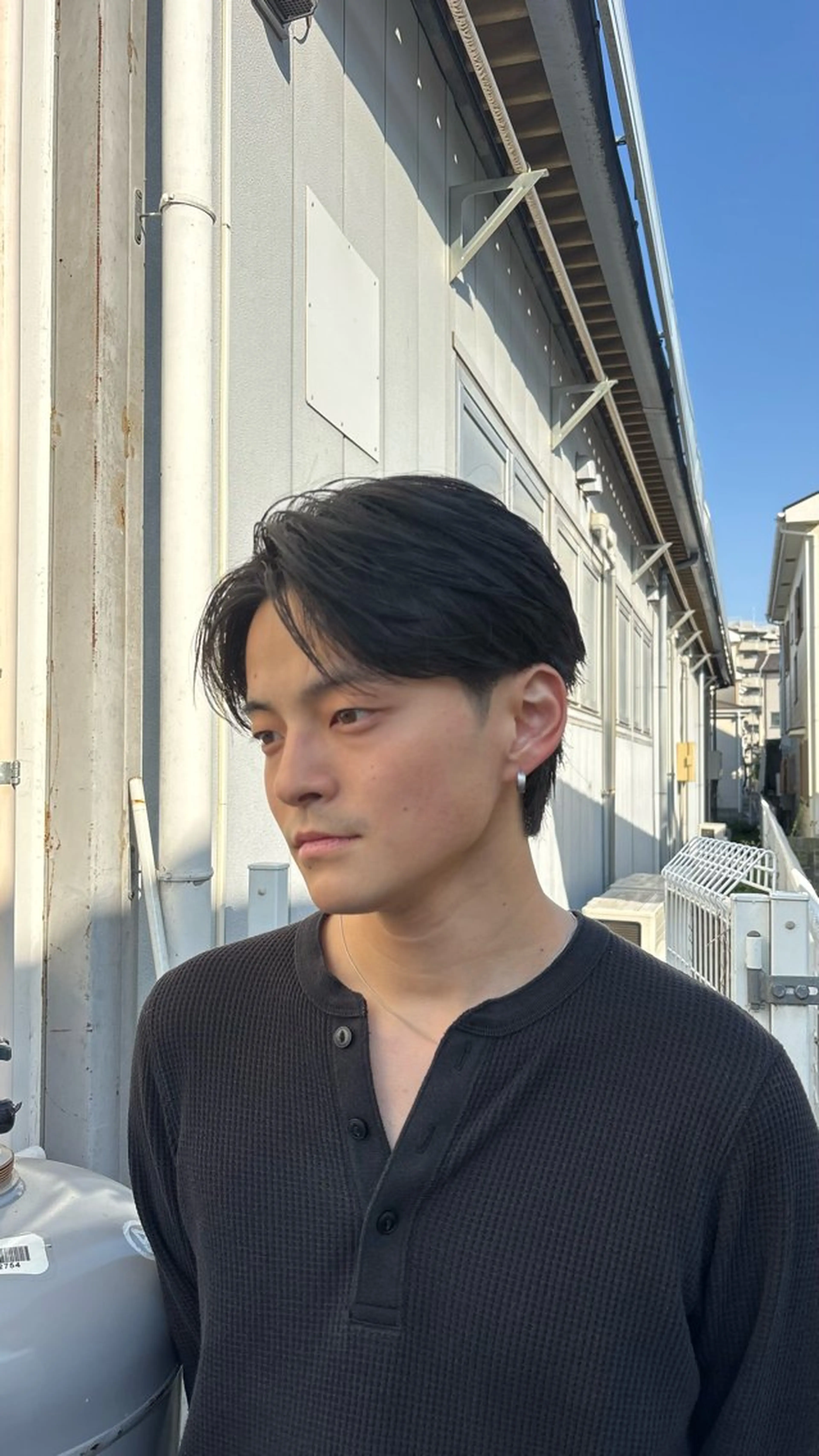 ショート メンズ センターパート メンズ特化✂️阿世賀 隆太のヘアスタイル