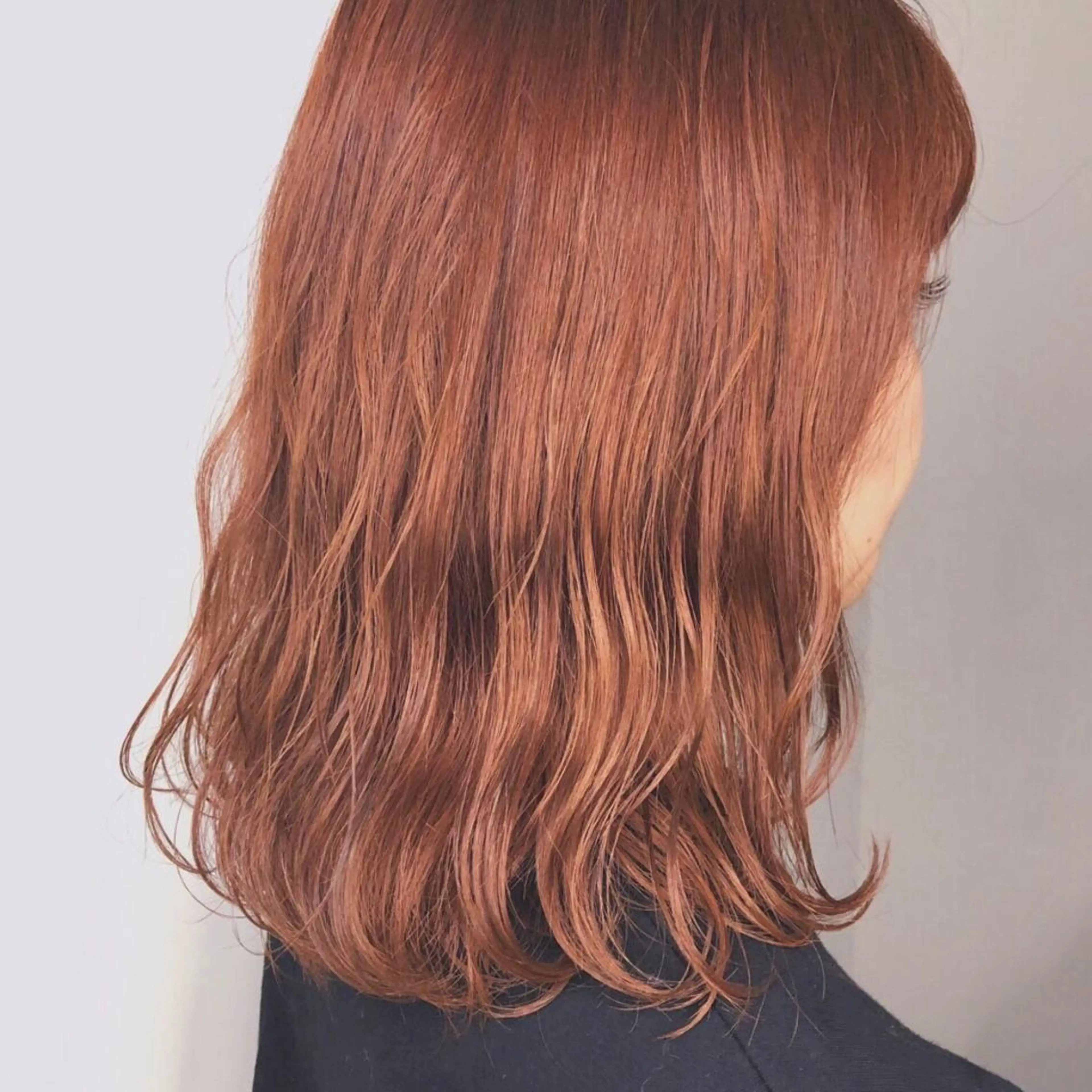 カラー ブラウンカラー オレンジ オレンジブラウン 中澤 美緒のヘアスタイル