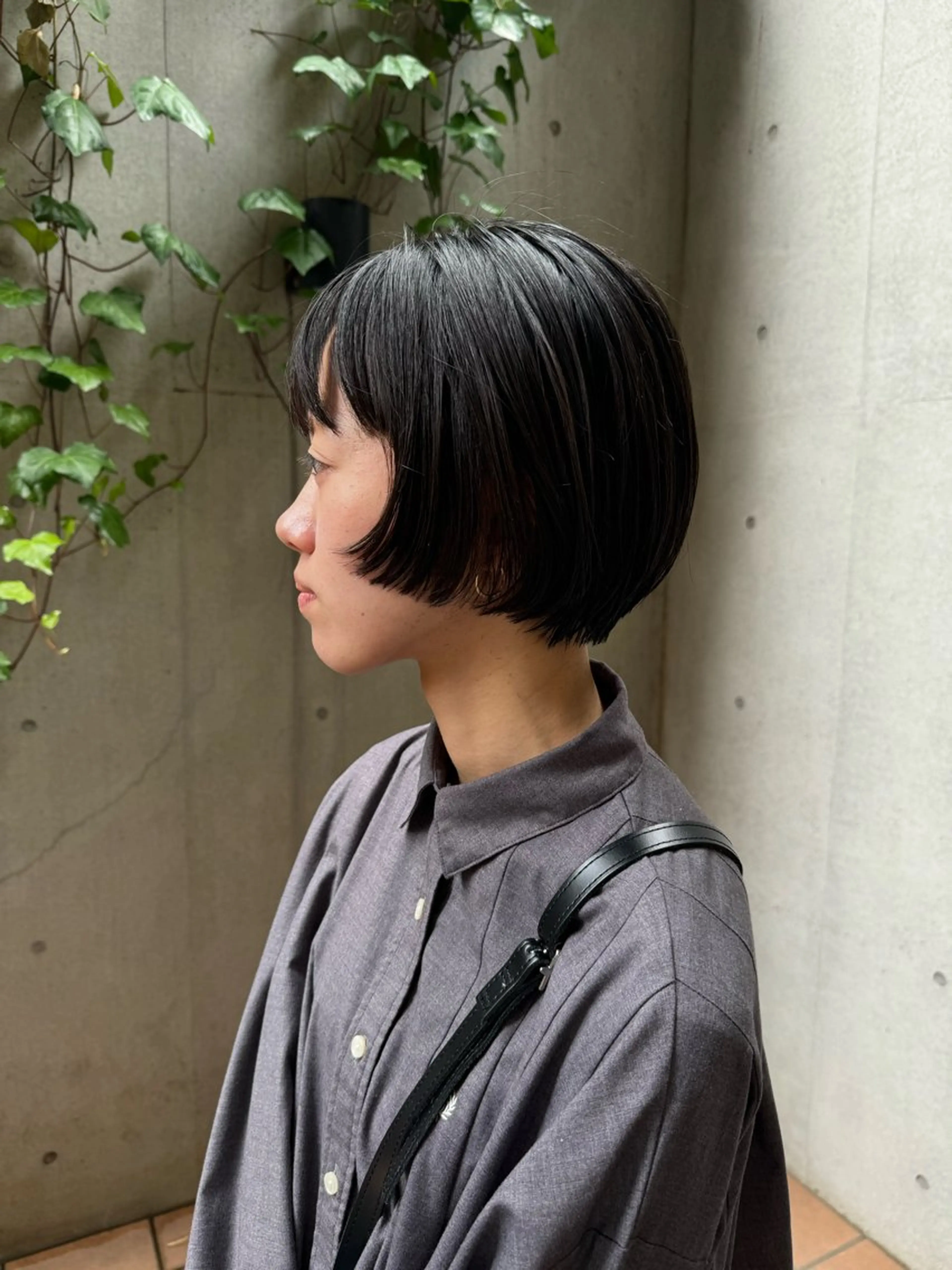 ショート パーマ カット トリートメント ボブ/ショート 吉田竣のヘアスタイル