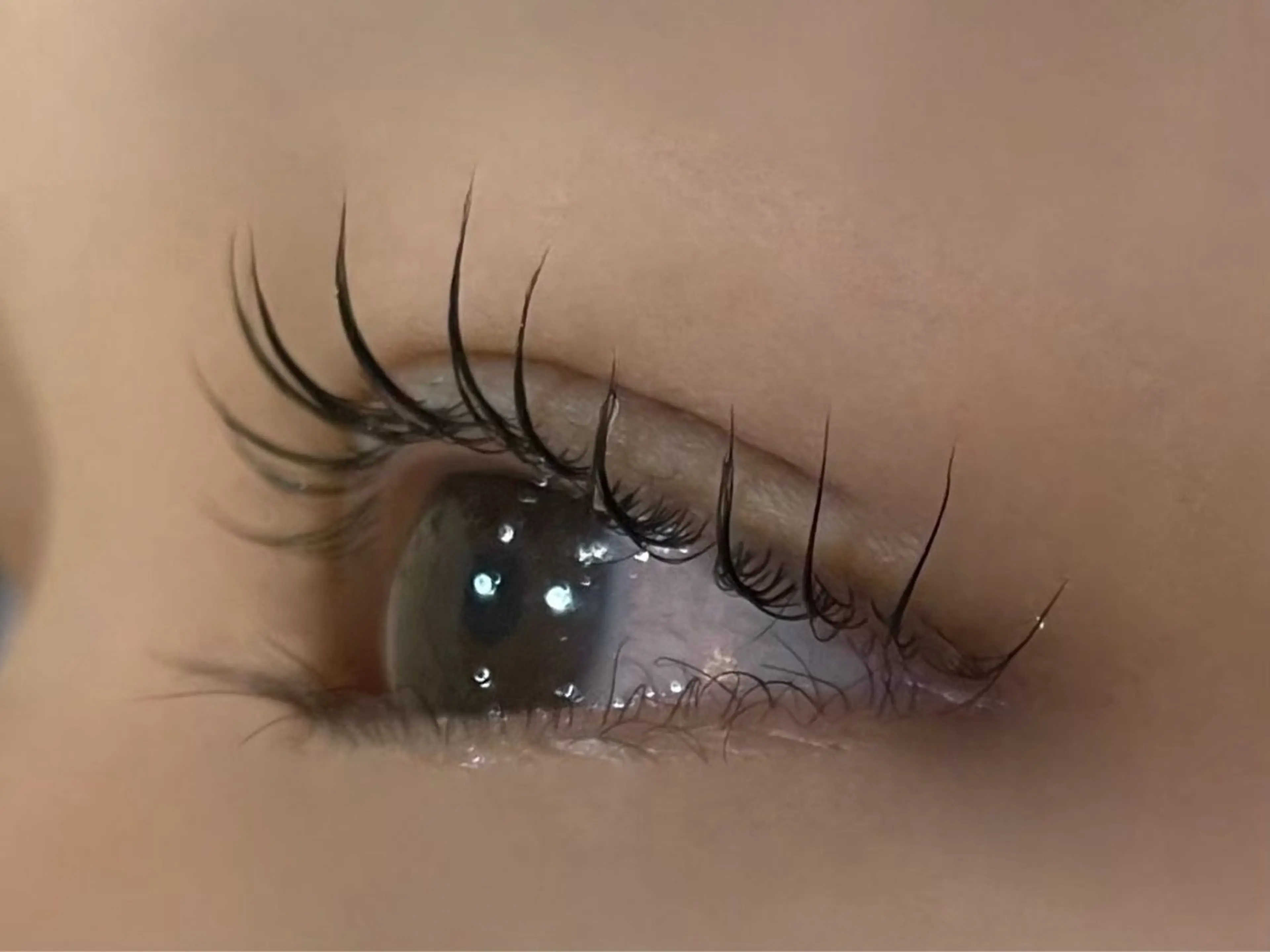 マツエク・マツパ パリジェンヌラッシュリフト 岡本葵子カットモデル ┊束感マツエクのマツエク・マツパデザイン