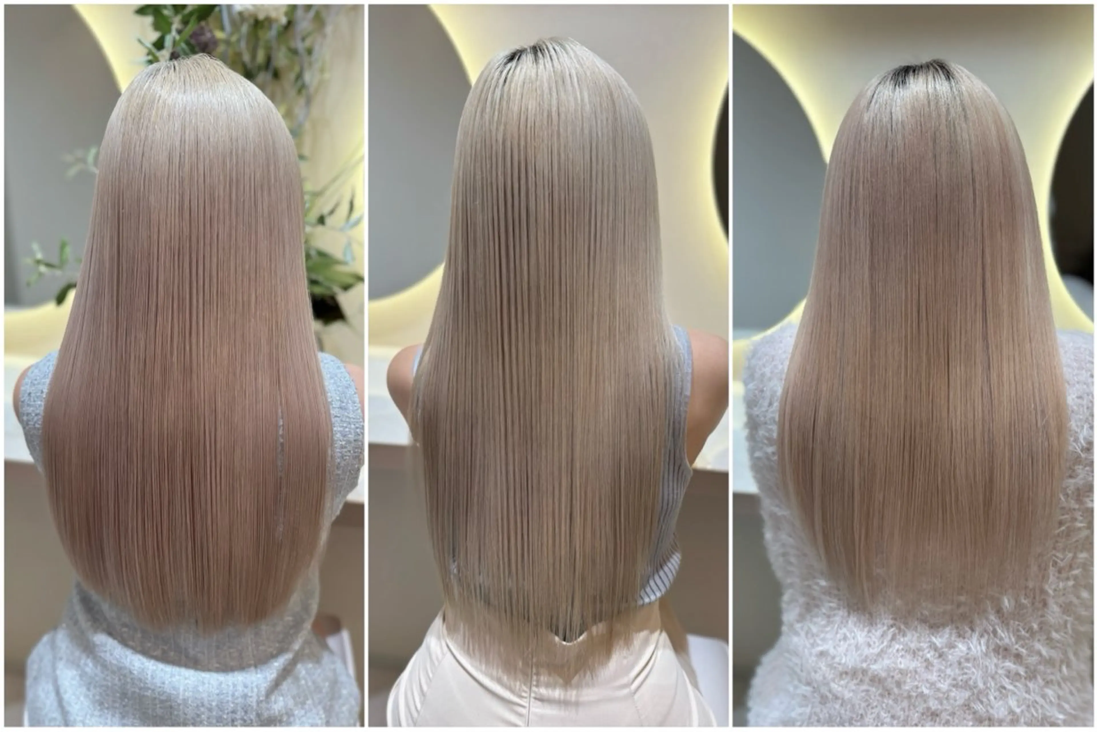 ロング 髪質改善/縮毛矯正/ ブリーチaddictのヘアスタイル