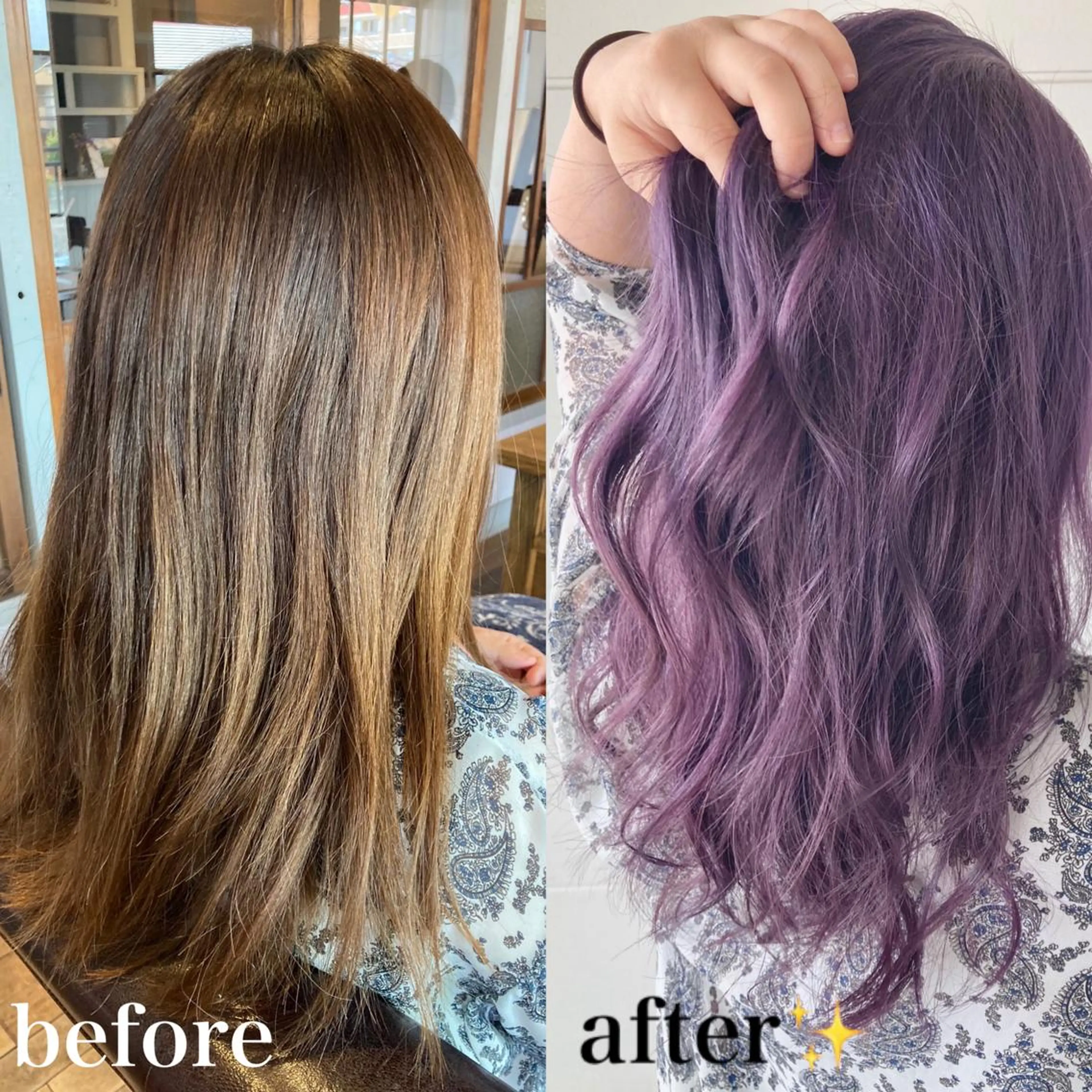 ロング タカツド ユウキのヘアスタイル