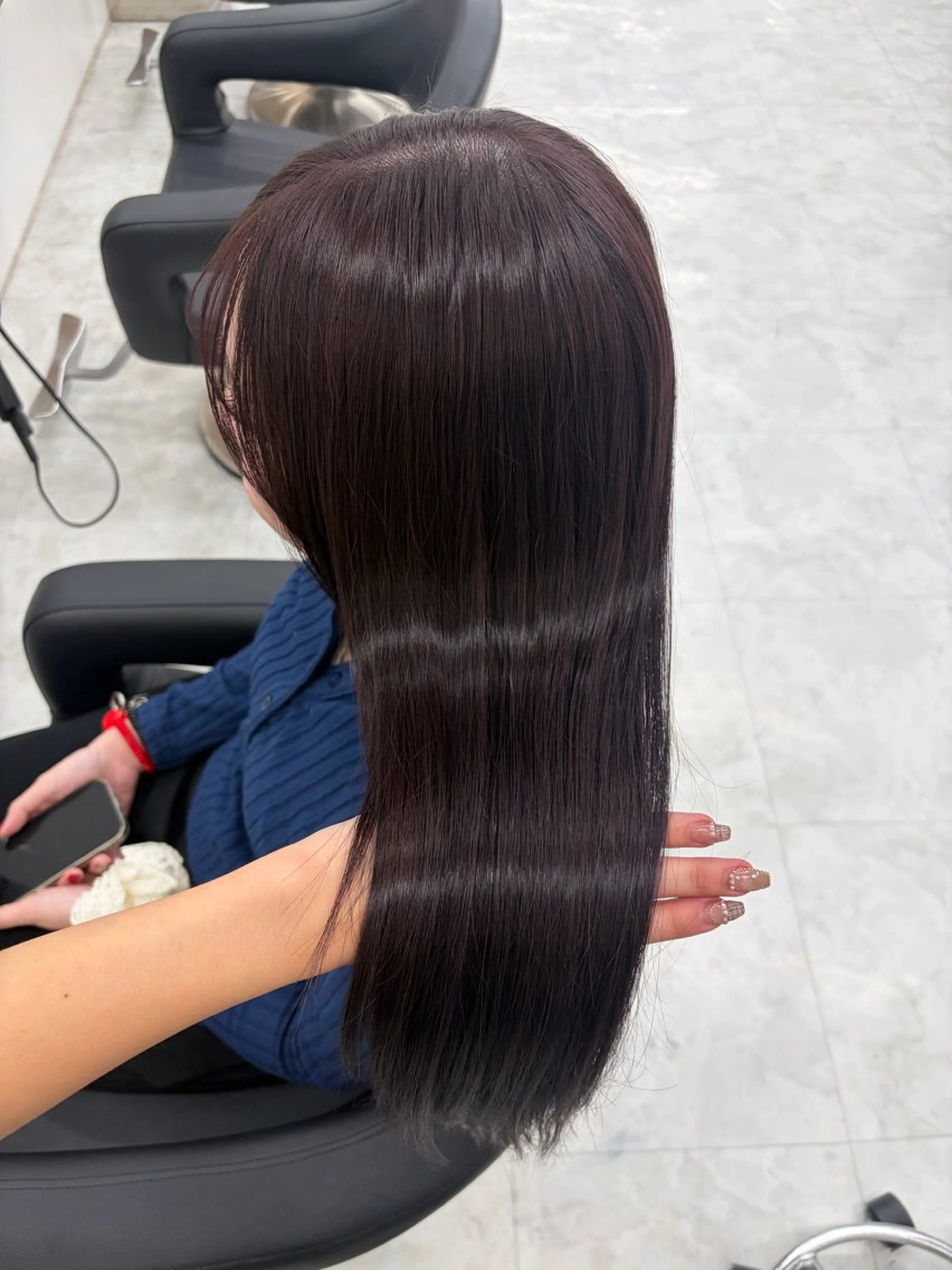 カラー girlな暖色ヘア 🪽🫧ハルナ🎀のヘアスタイル