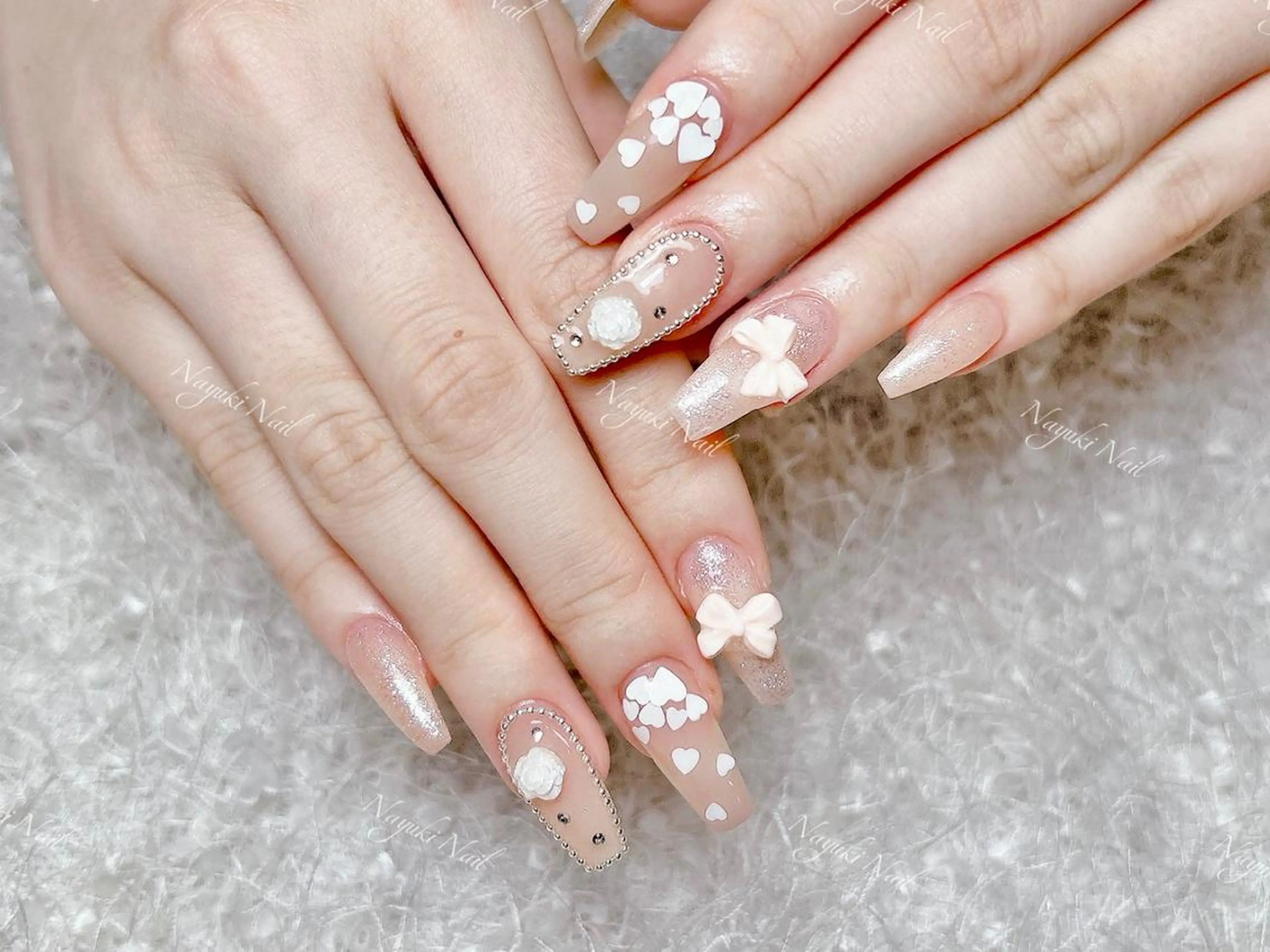 ネイル 🎀 moo～ 🎀のネイルデザイン