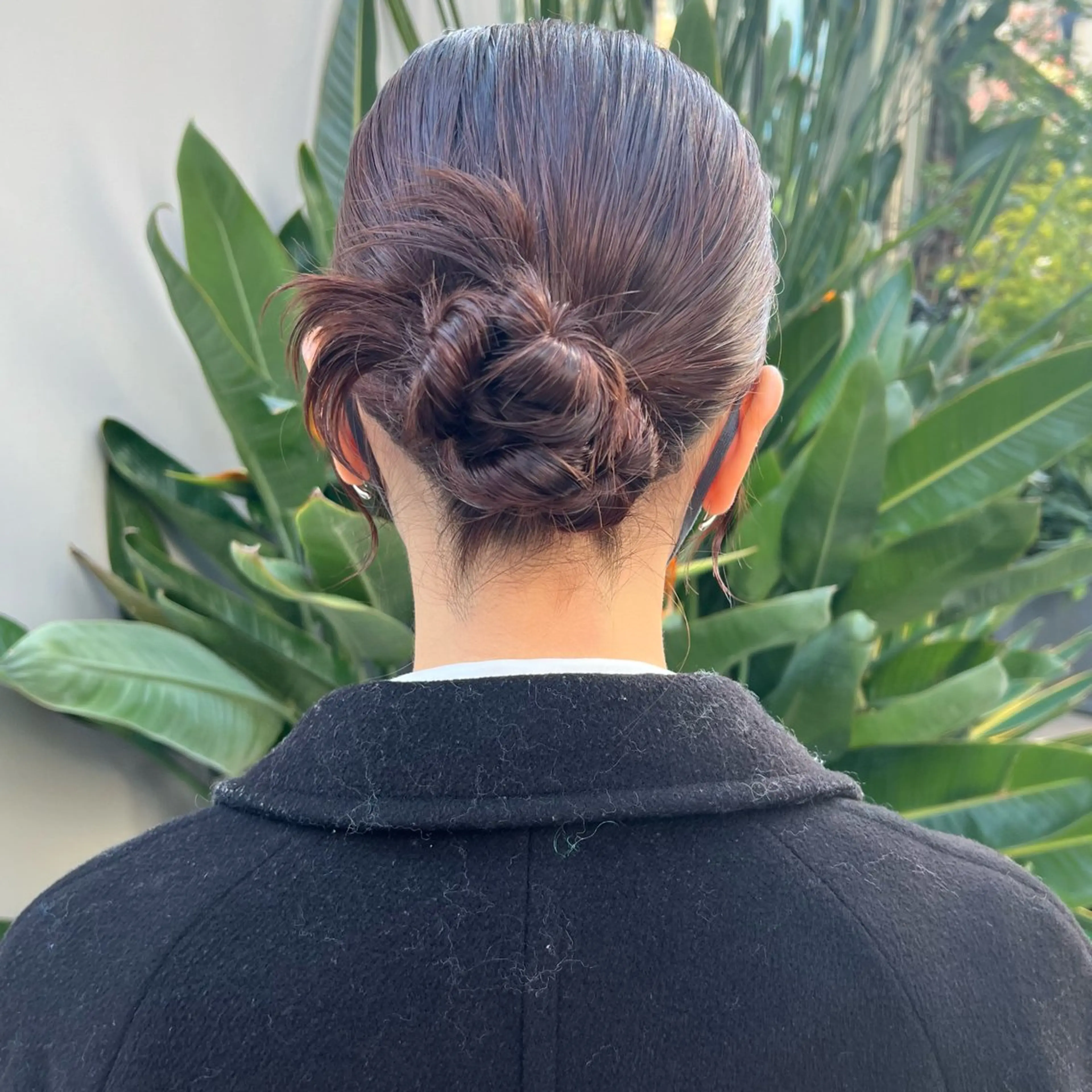 セミロング ヘアアレンジ ヘアセット KIHO |Bond 三軒茶屋のヘアスタイル