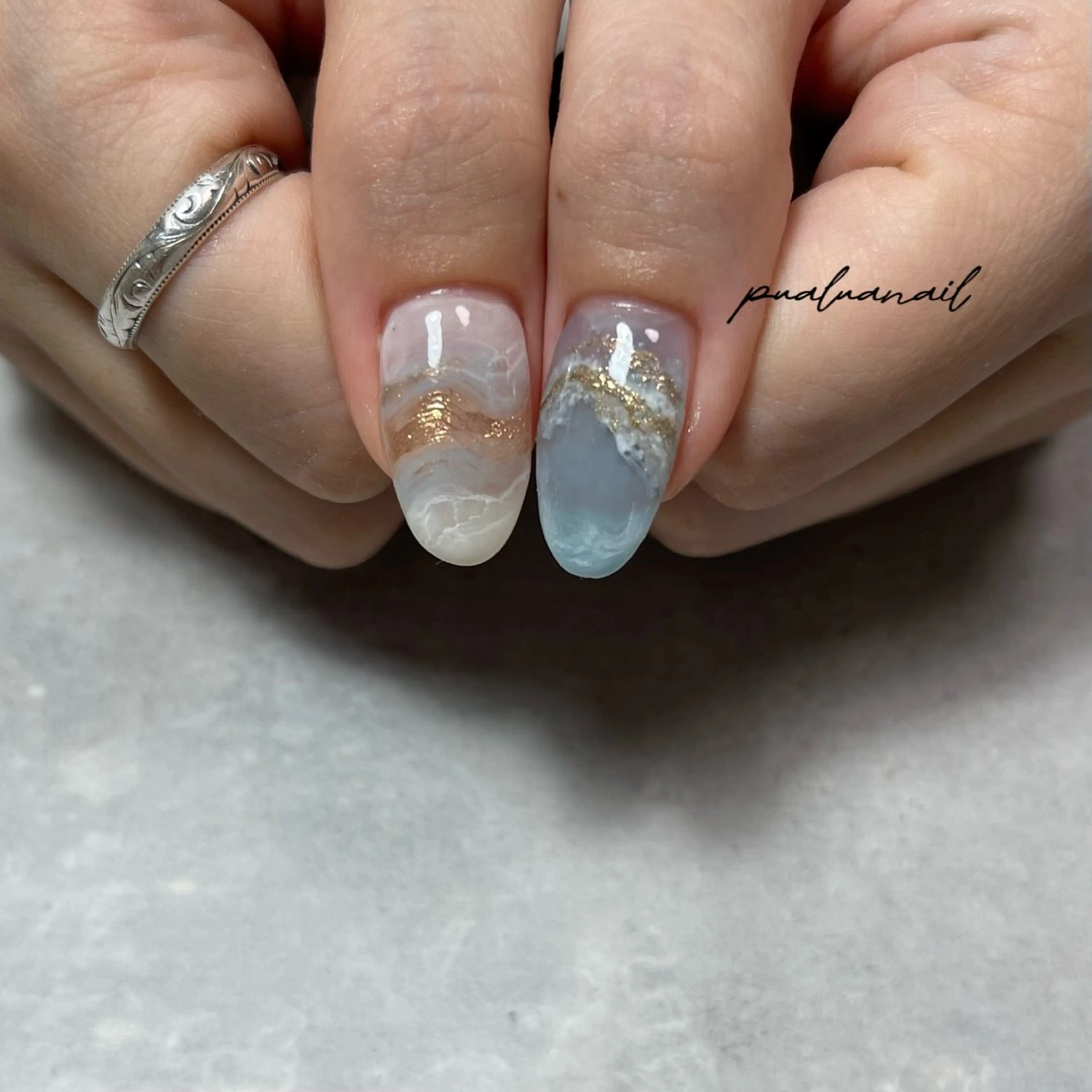 ネイル ハンドネイル pualua miharuのネイルデザイン