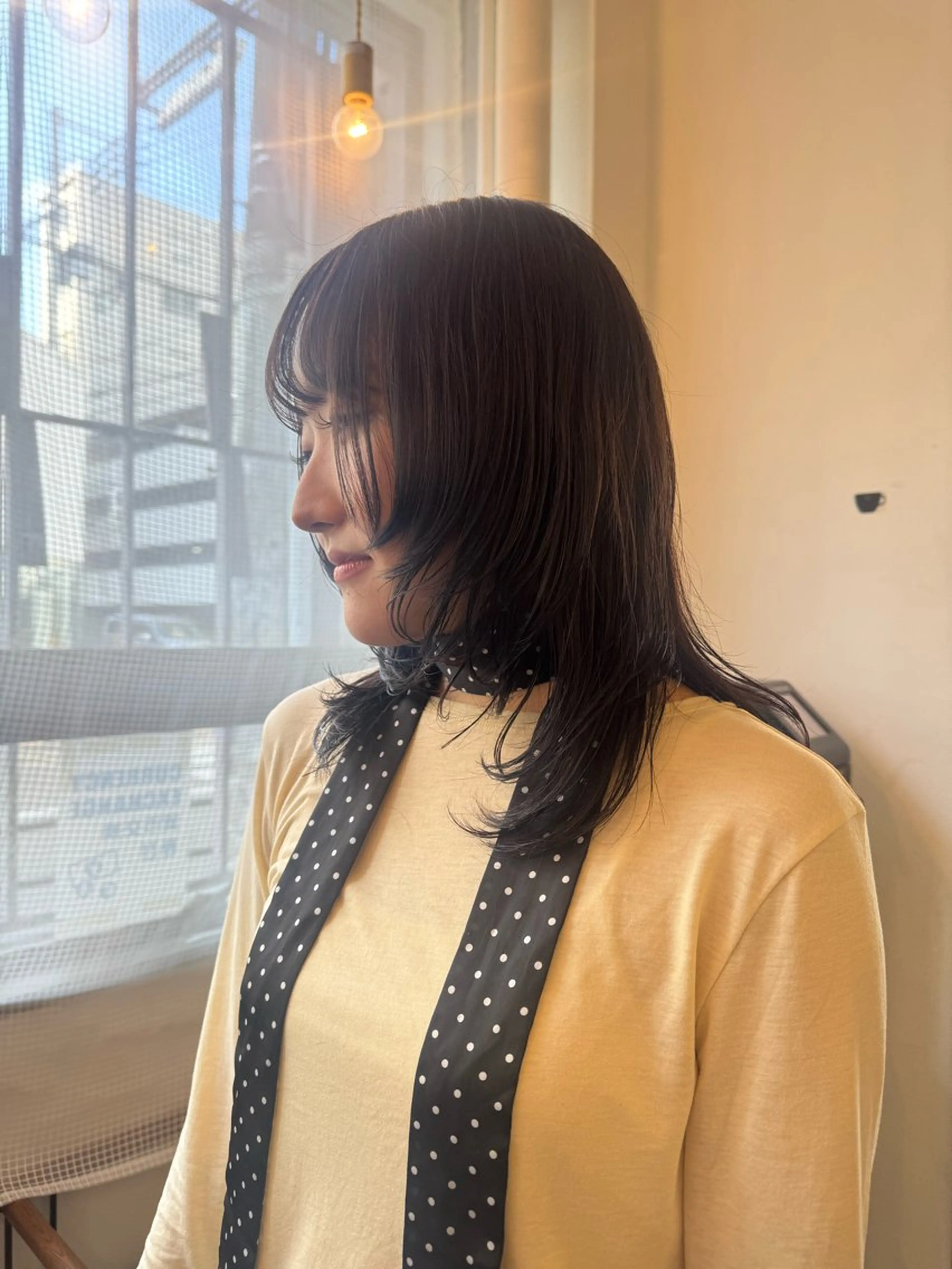 カラー 松谷 美和のヘアスタイル