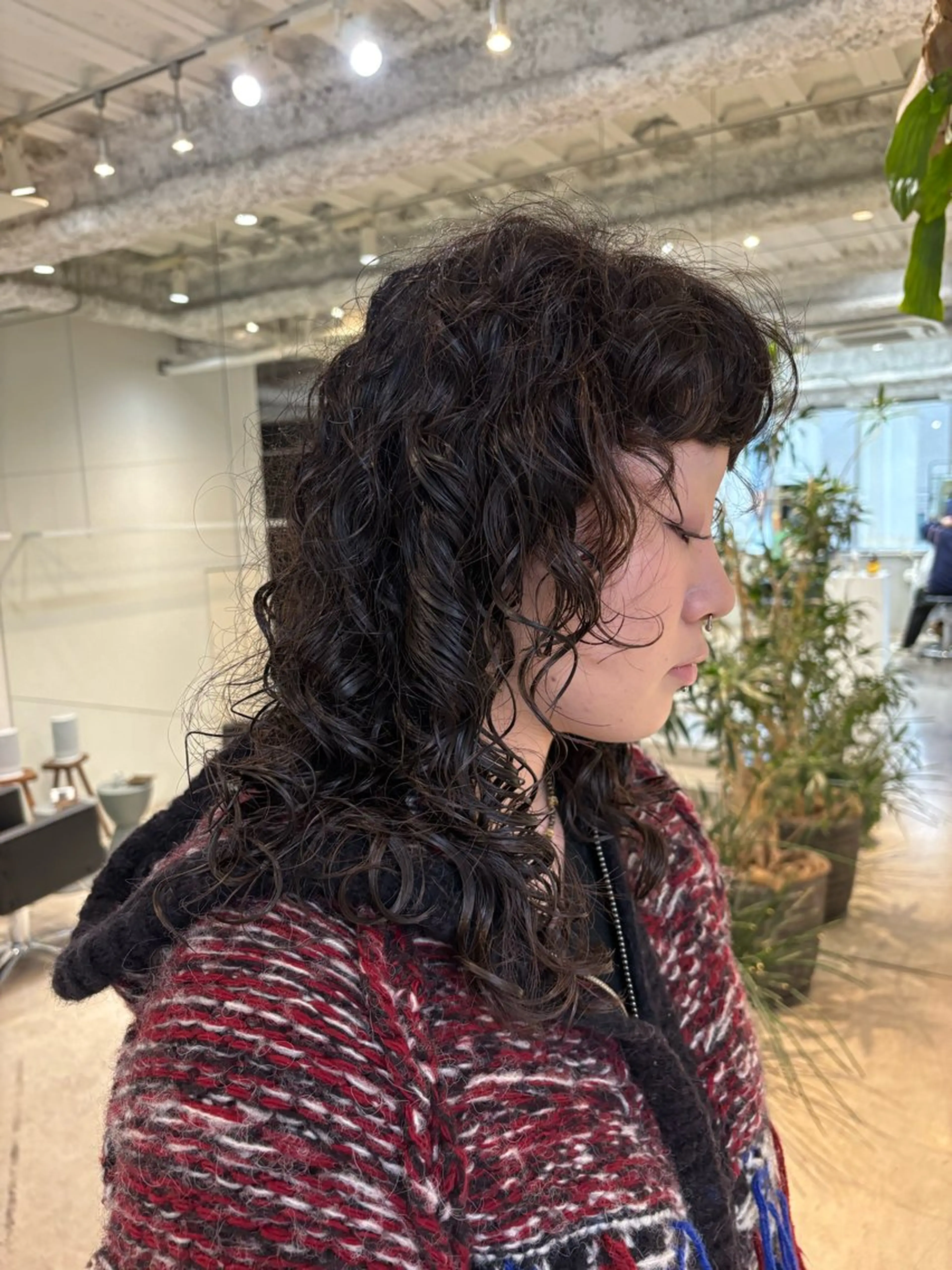 ロング パーマ ANY/須田麻人 /パーマスタイルのヘアスタイル