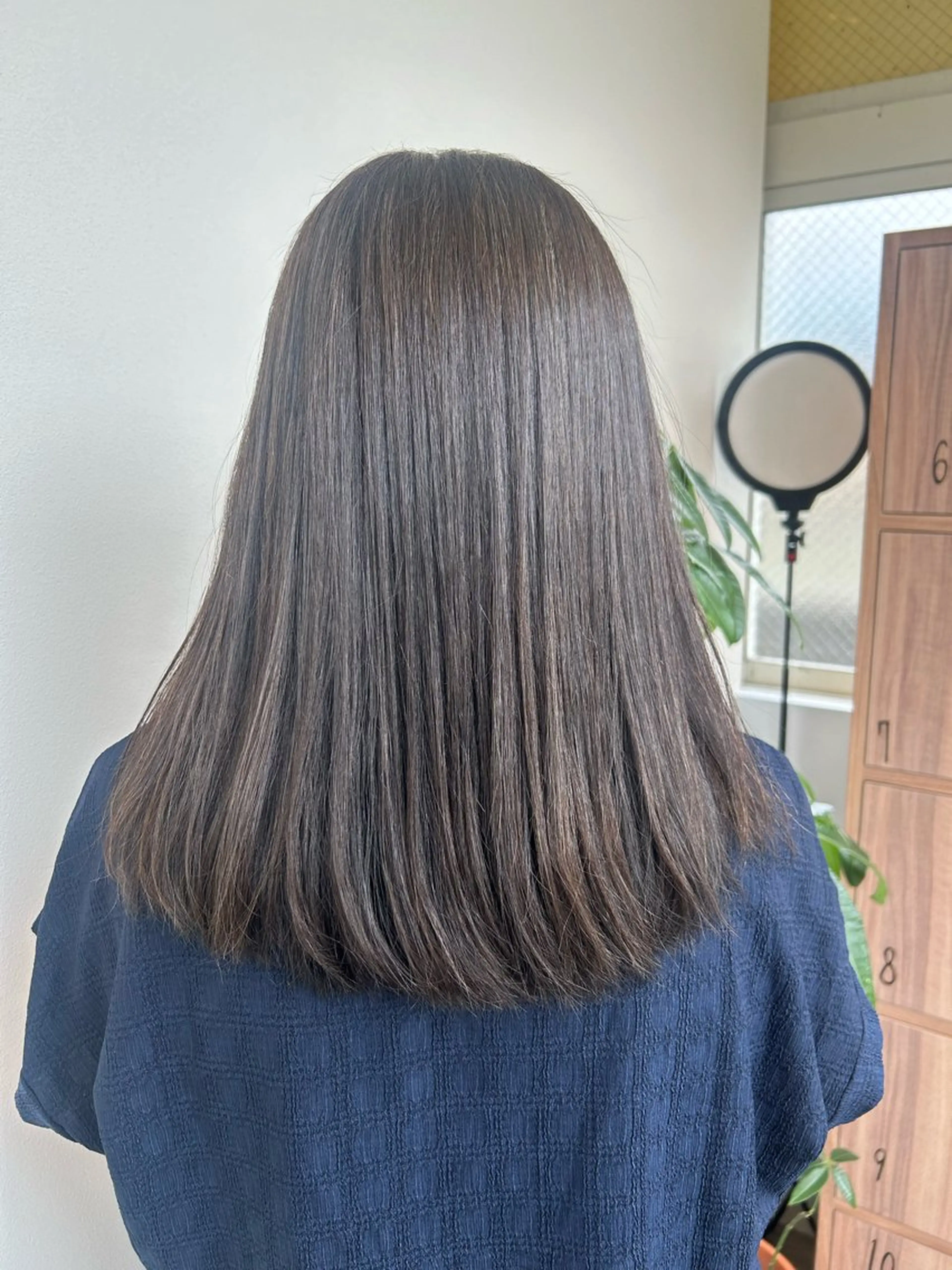 ロング 大坪 拓哉のヘアスタイル