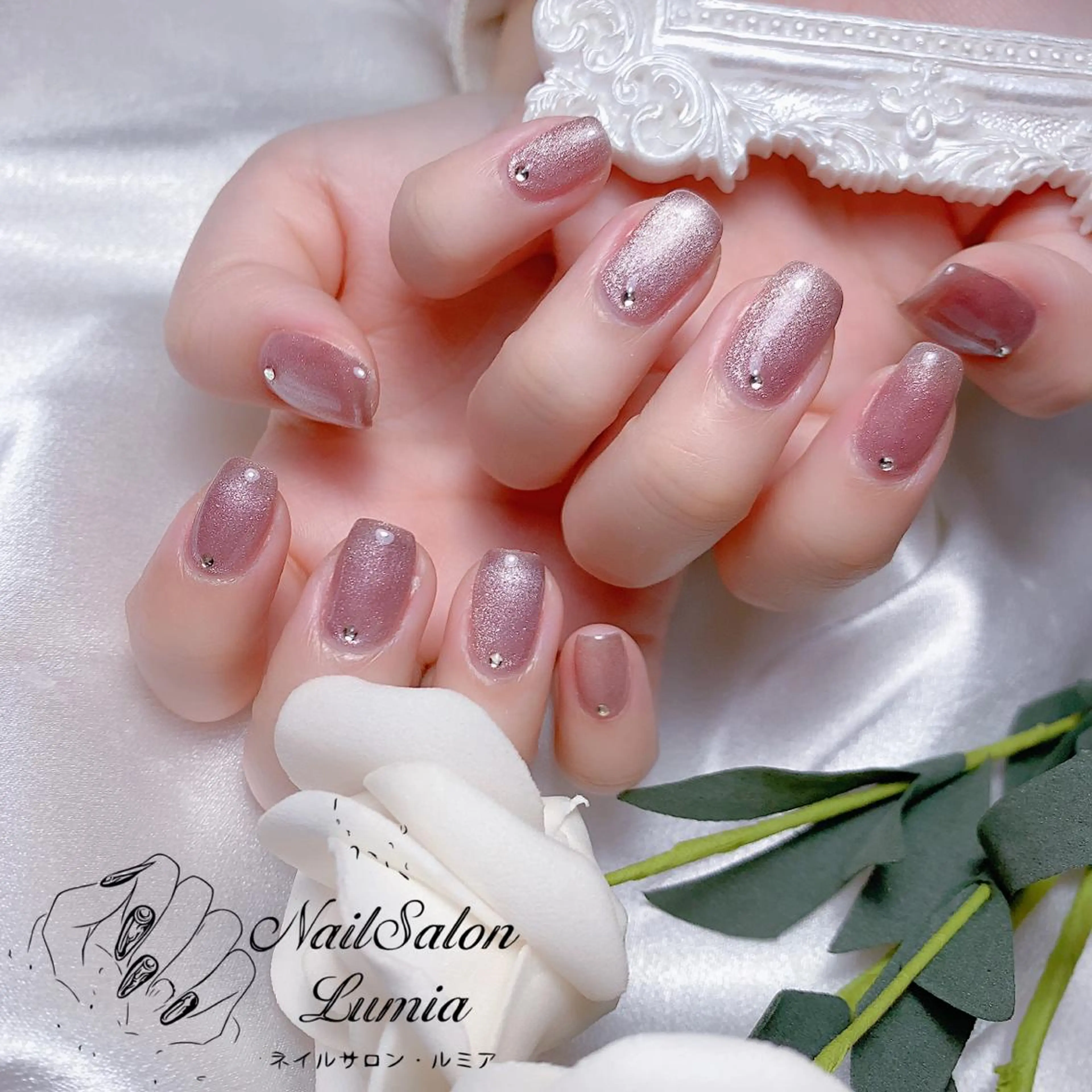ネイル ハンドネイル ネイルサロン ルミア Lumia 店長のネイルデザイン