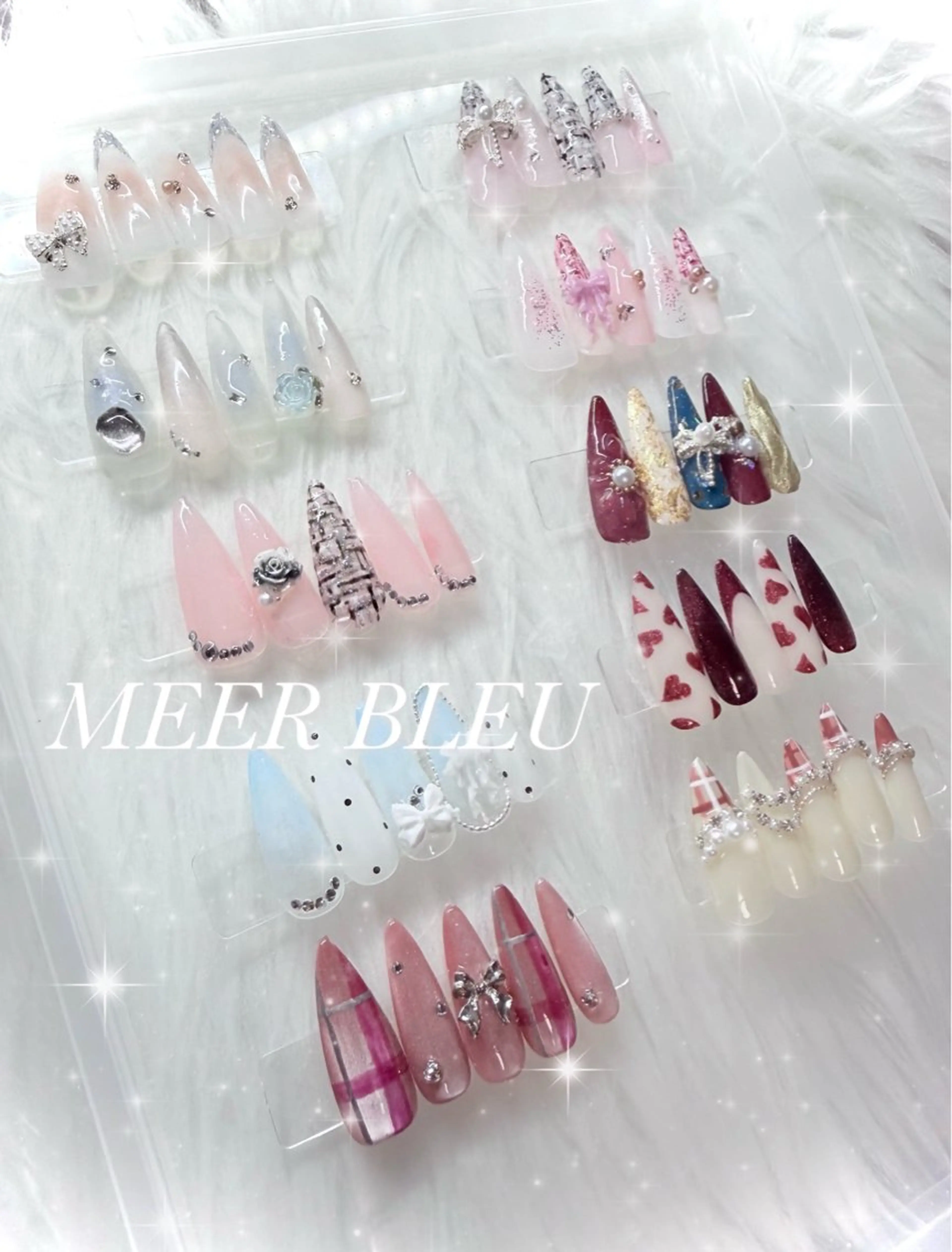 ネイル ハンドネイル MEER BLEUのネイルデザイン