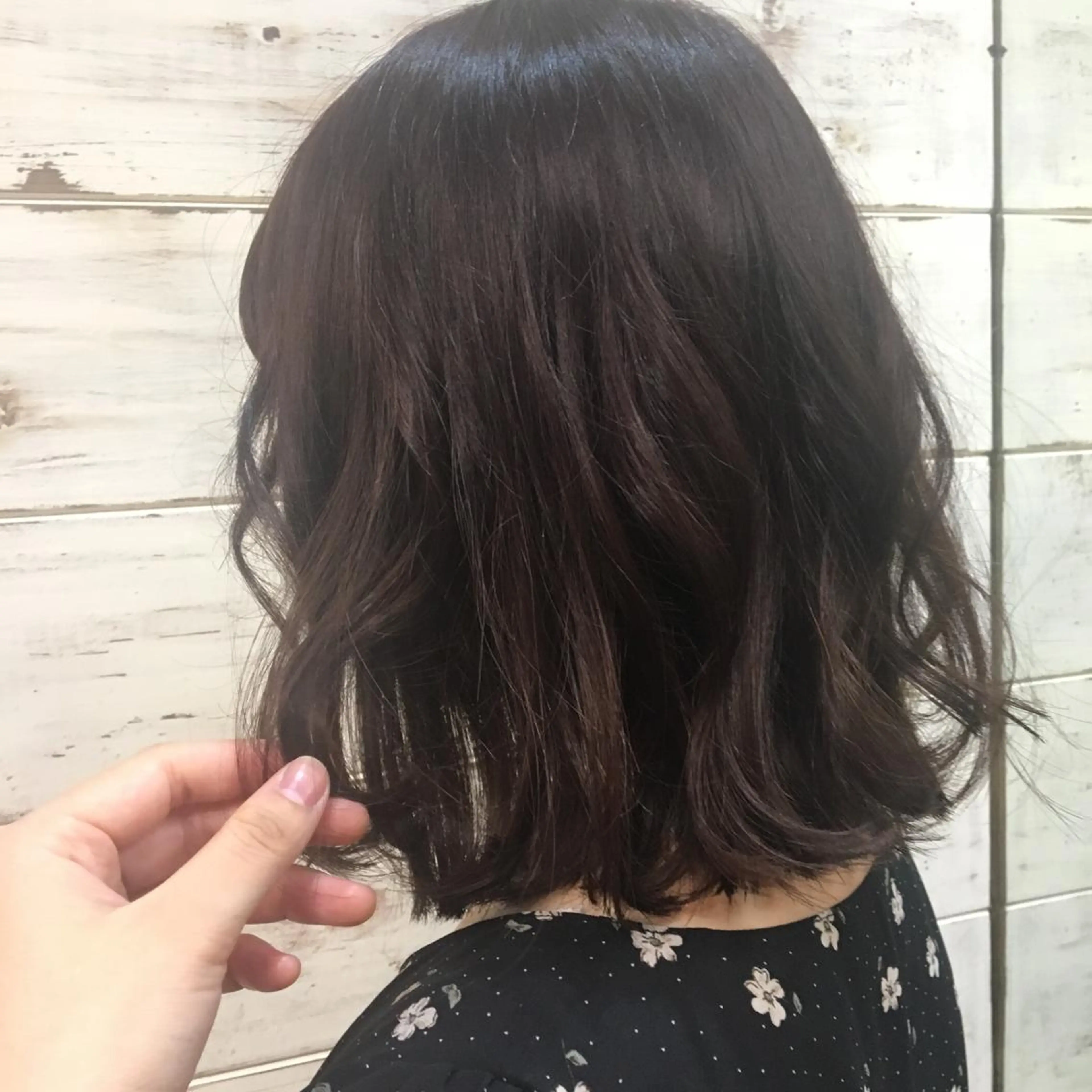 ミディアム カラー ｲﾁｶﾜ ﾐｵ/ minim hairのヘアスタイル