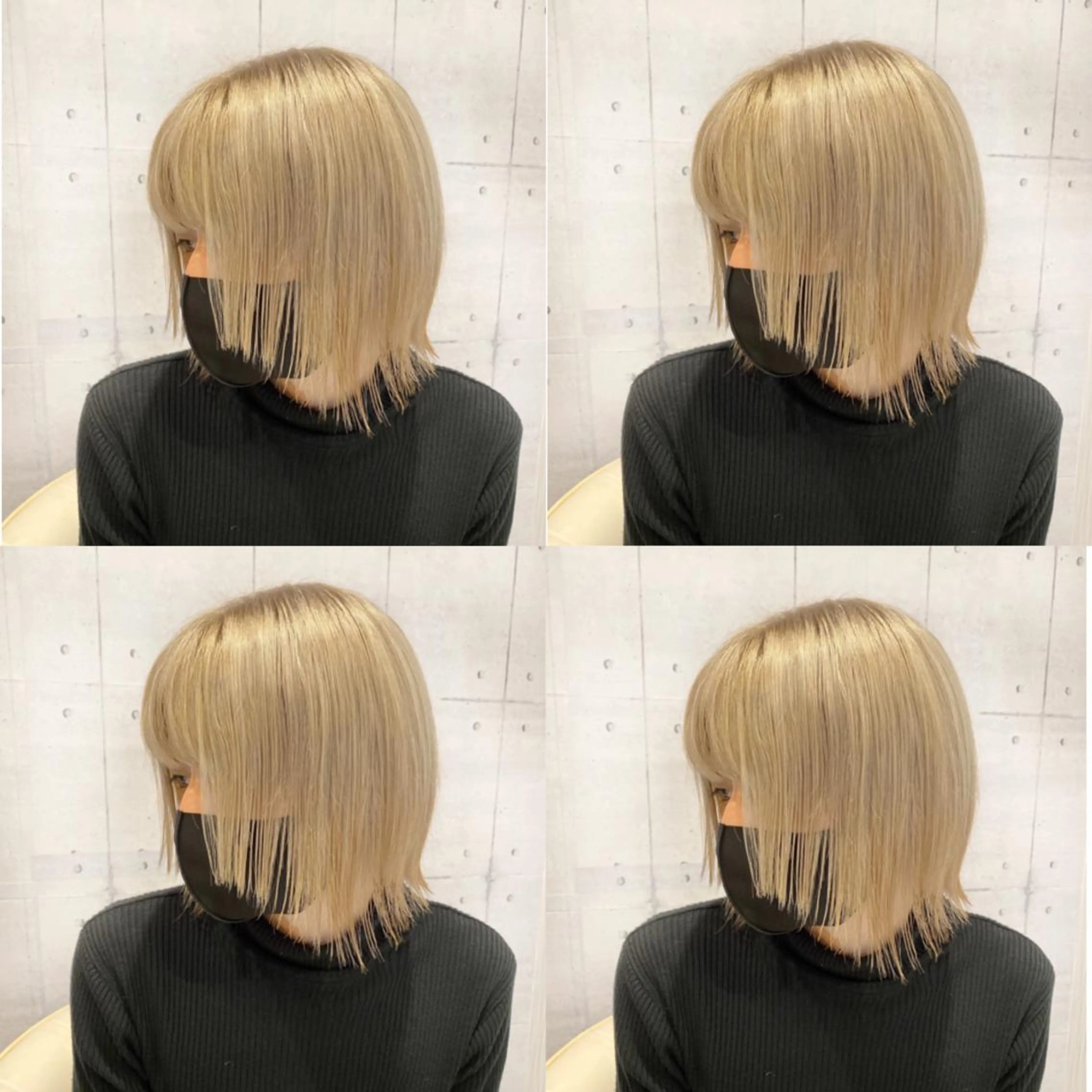 ミディアム 韓・中華美女ヘア 🇰🇷×🇨🇳のヘアスタイル