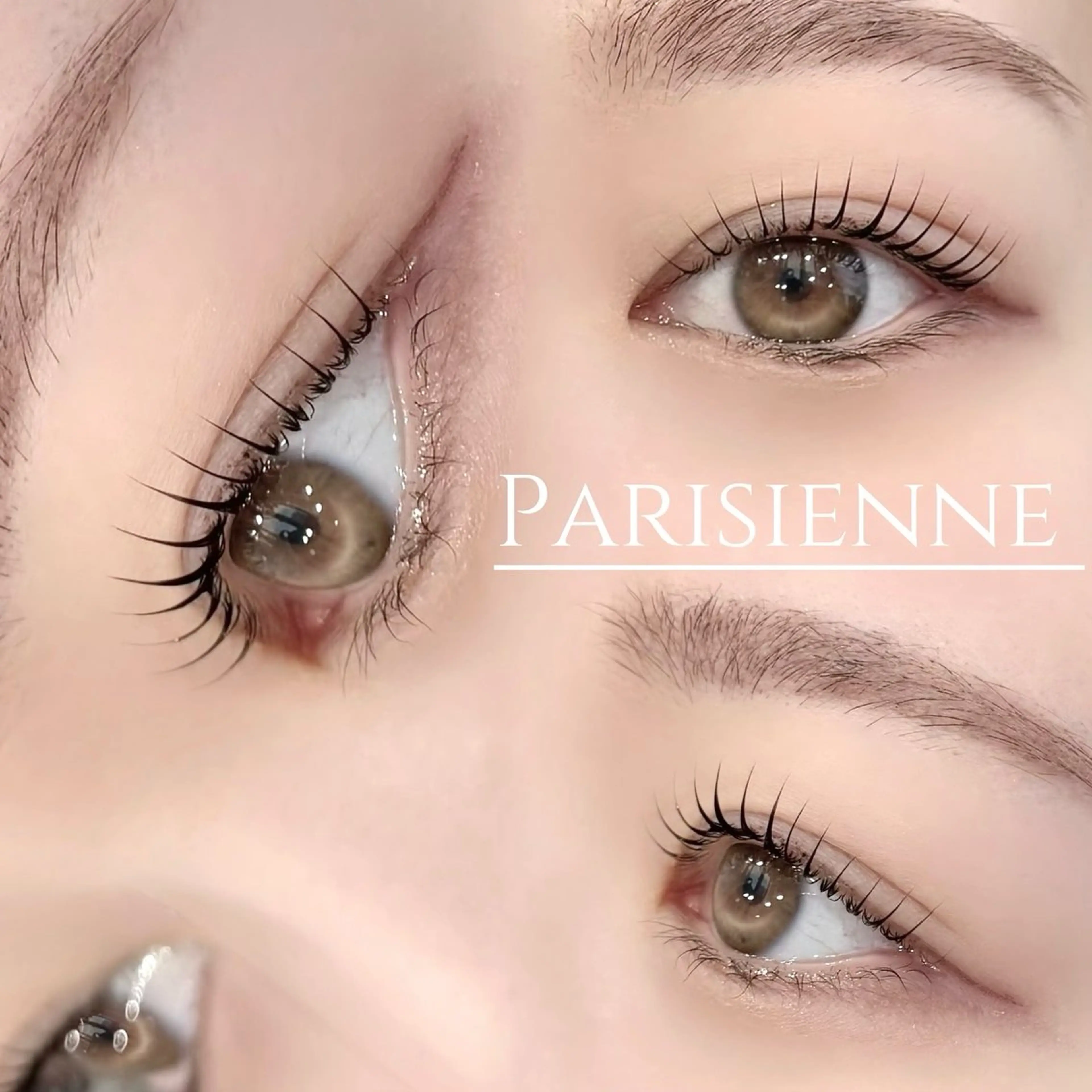 マツエク・マツパ パリジェンヌラッシュリフト マツパ une fleur momokaのマツエク・マツパデザイン