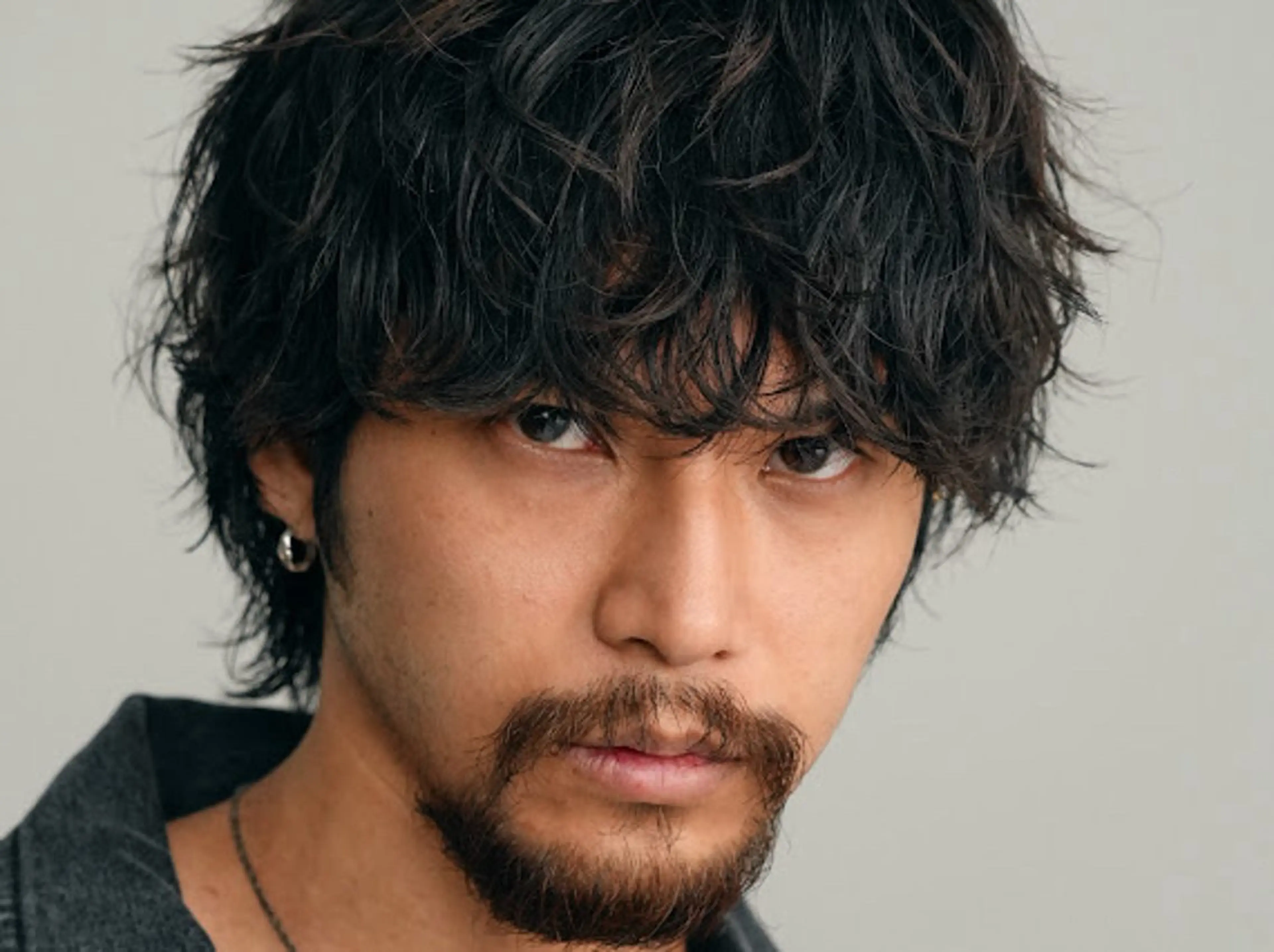 メンズカット＋シャドウパーマの写真