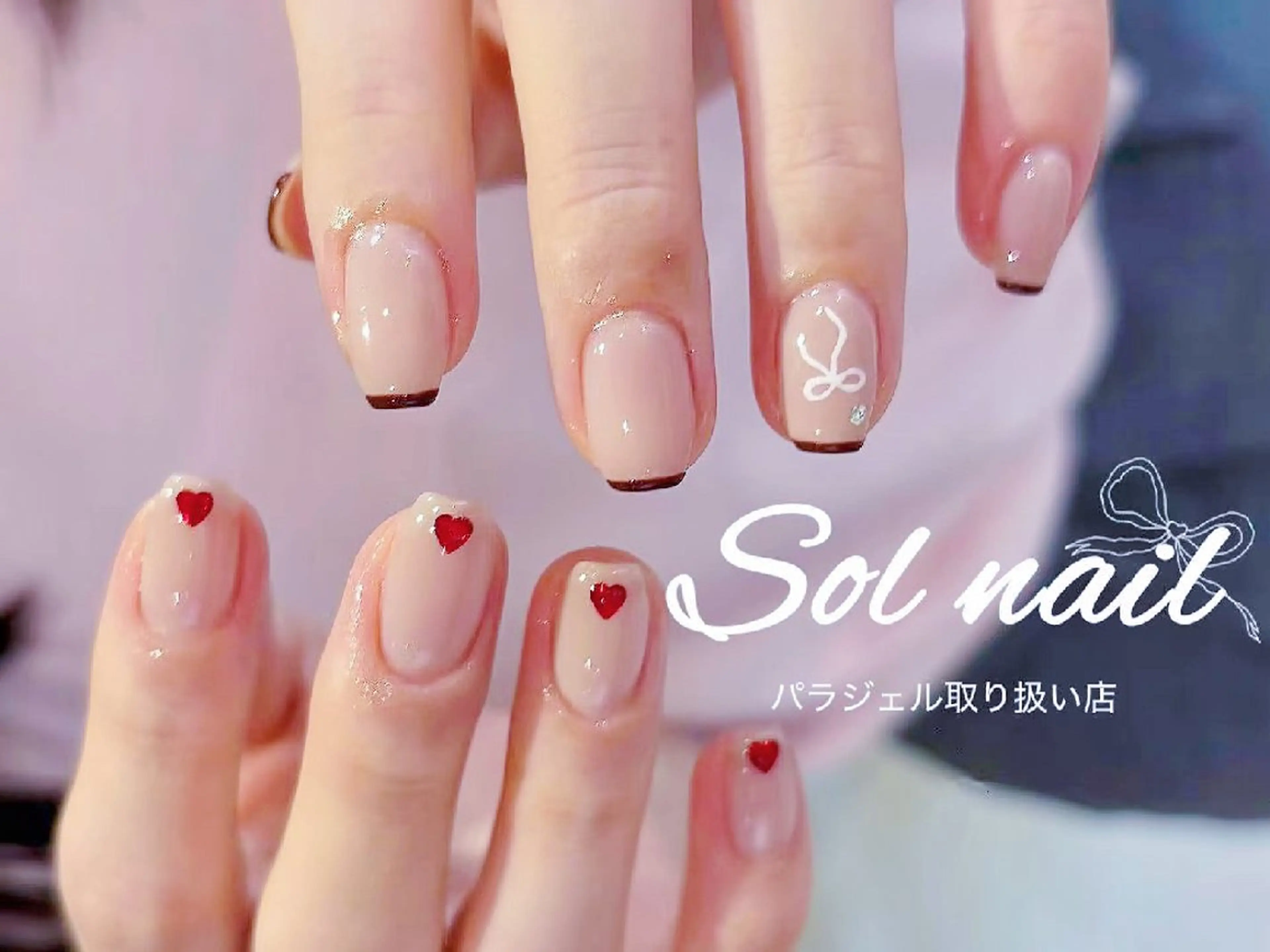 ネイル パラジェル&フィルイン取り扱いサロンSol Nail所属・Sol Nail ミネのネイルデザイン