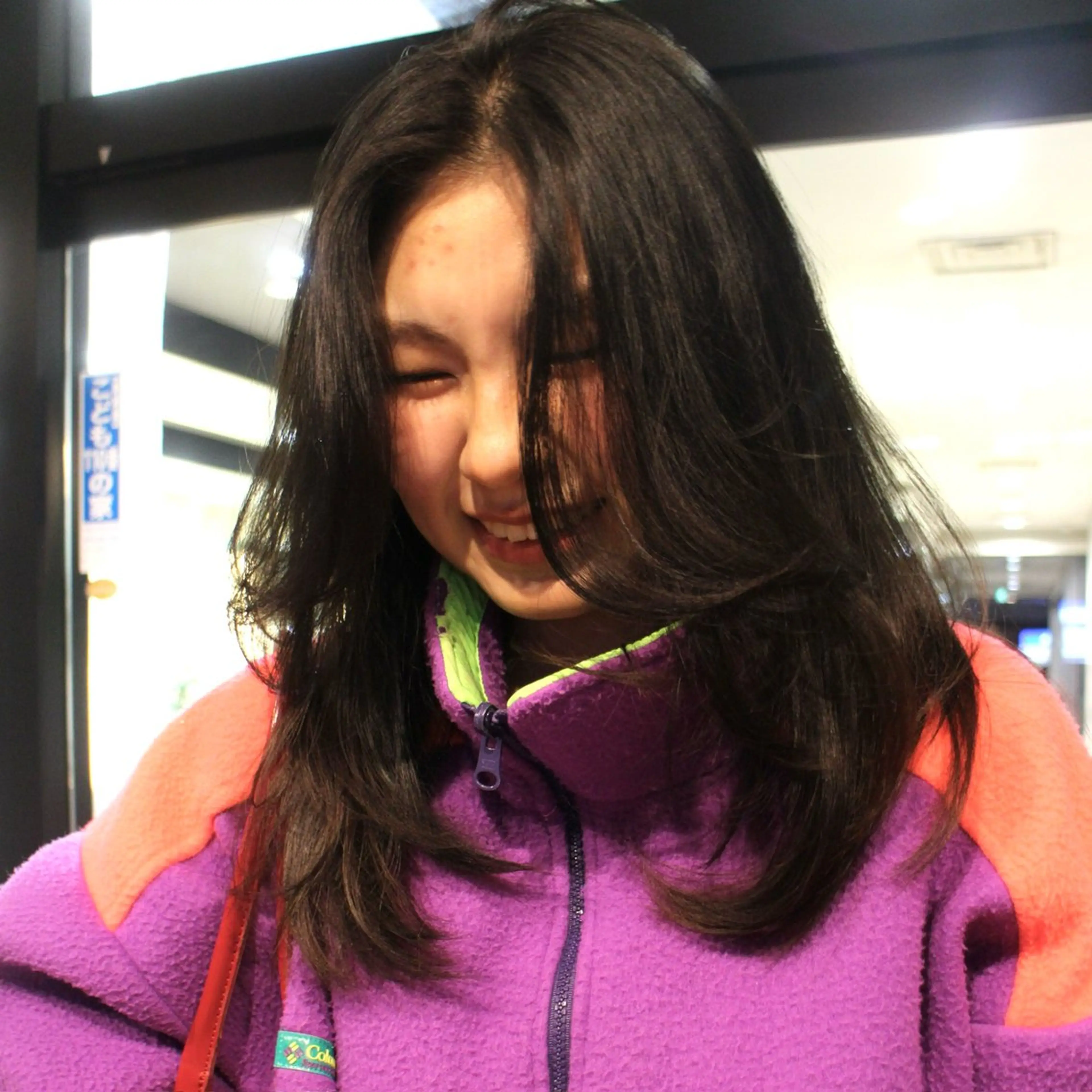 ミディアム カラー カーリーパーマ/ 透明ｶﾗｰ/MIKUのヘアスタイル