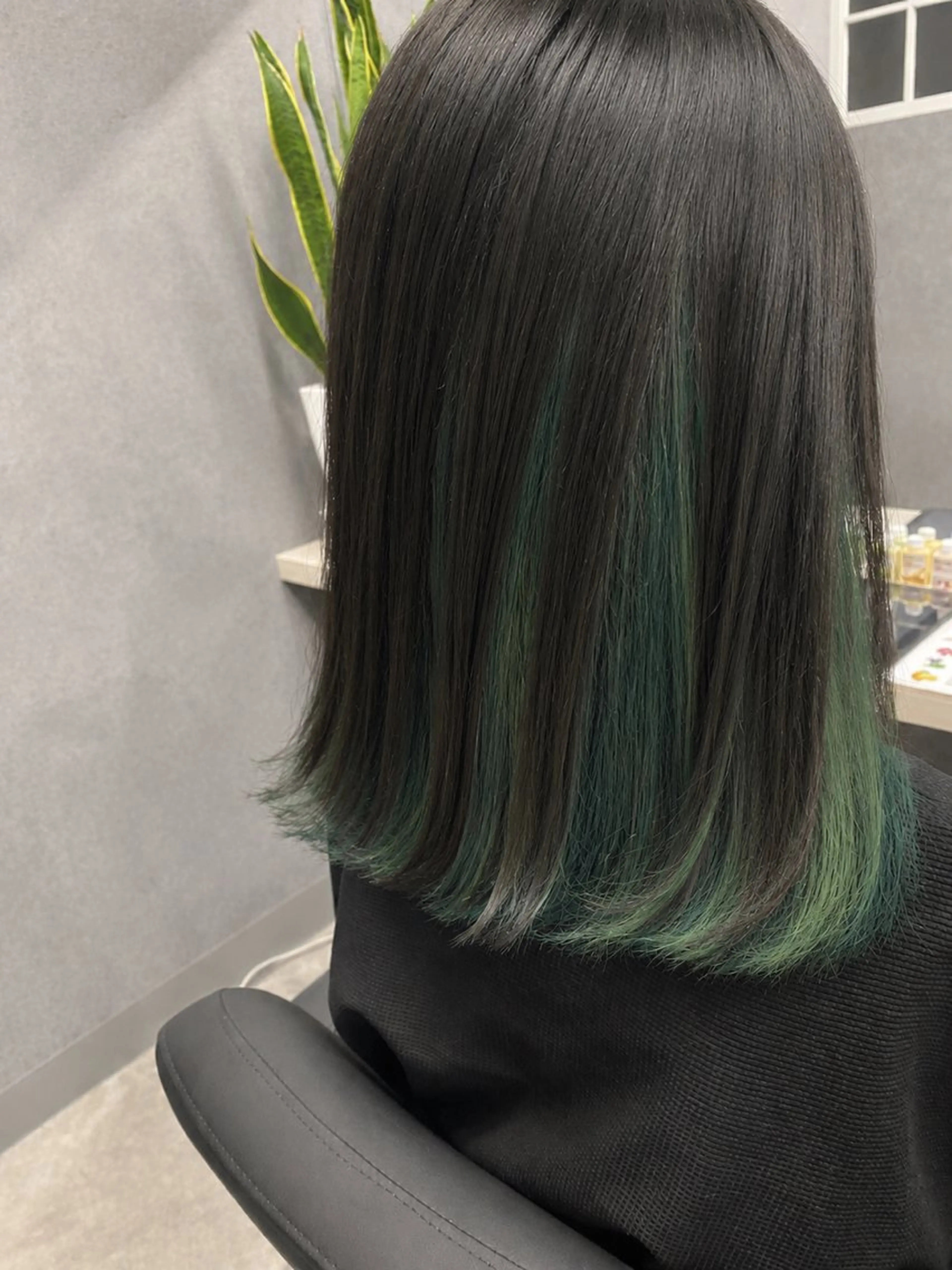 セミロング カラー カット ヘアカラー 野呂 隼人のヘアスタイル