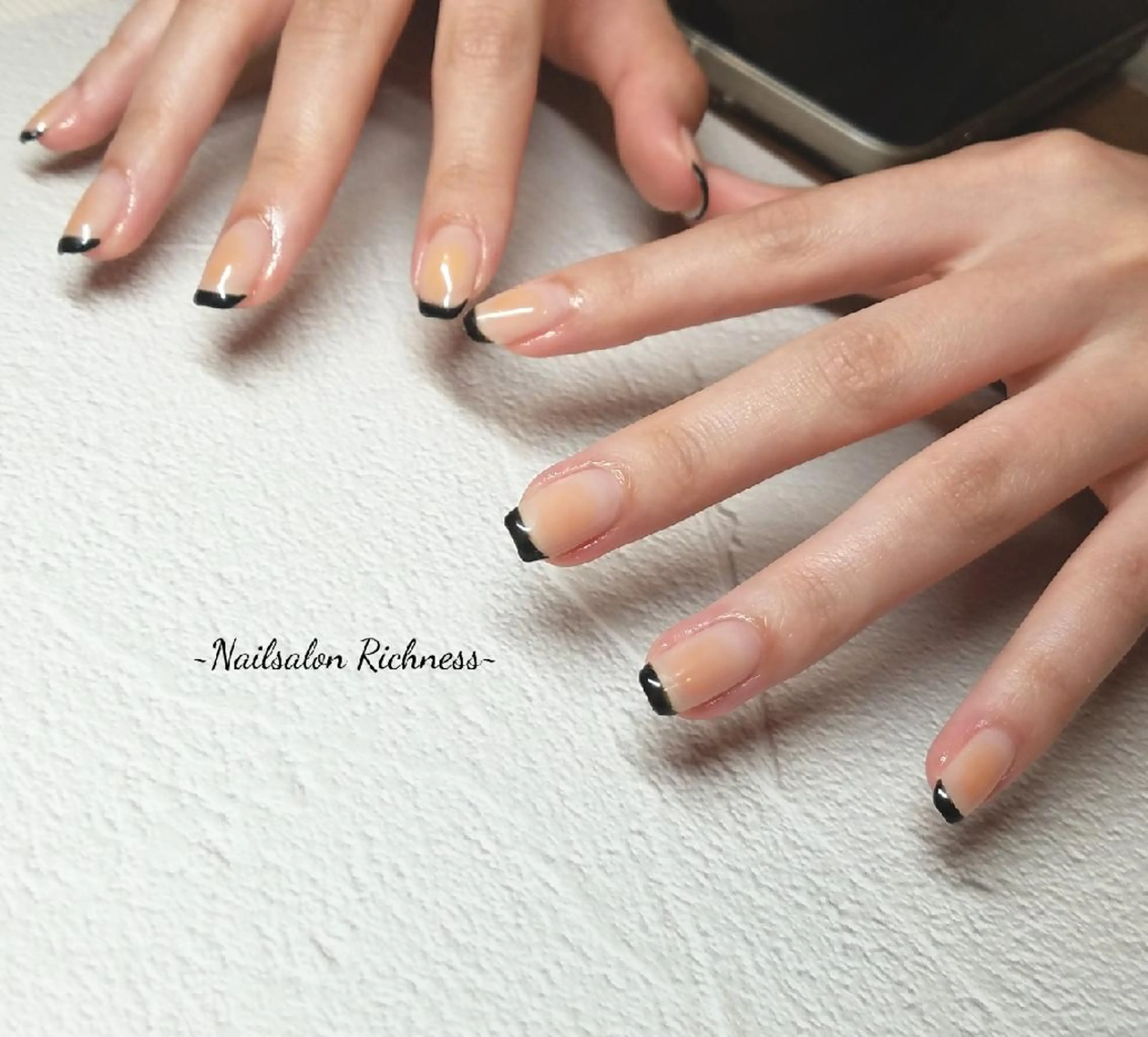 ネイル チークネイル フレンチネイル I. Yukariのネイルデザイン