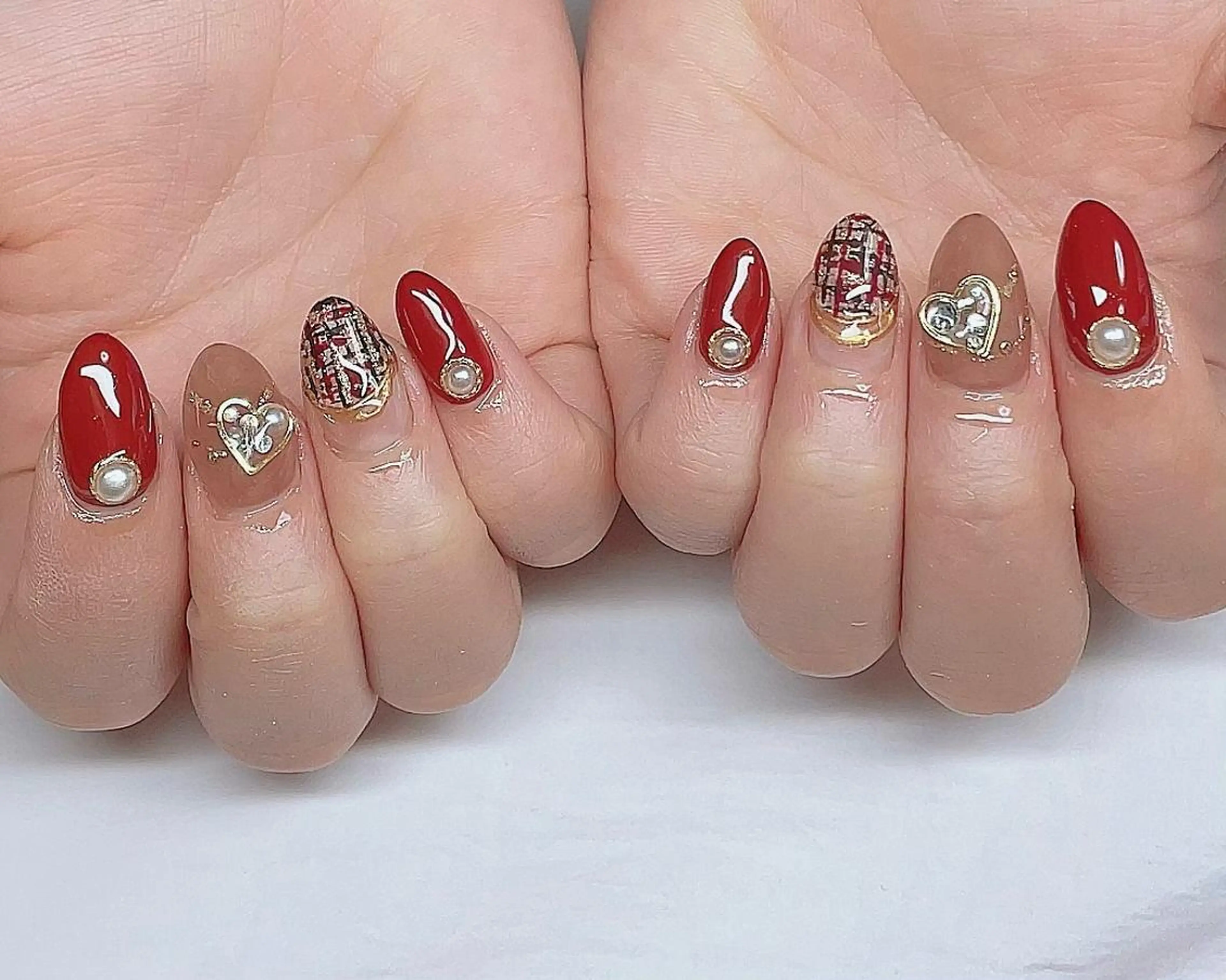 ミディアム ネイル ハンドネイル Nail_by N1のネイルデザイン