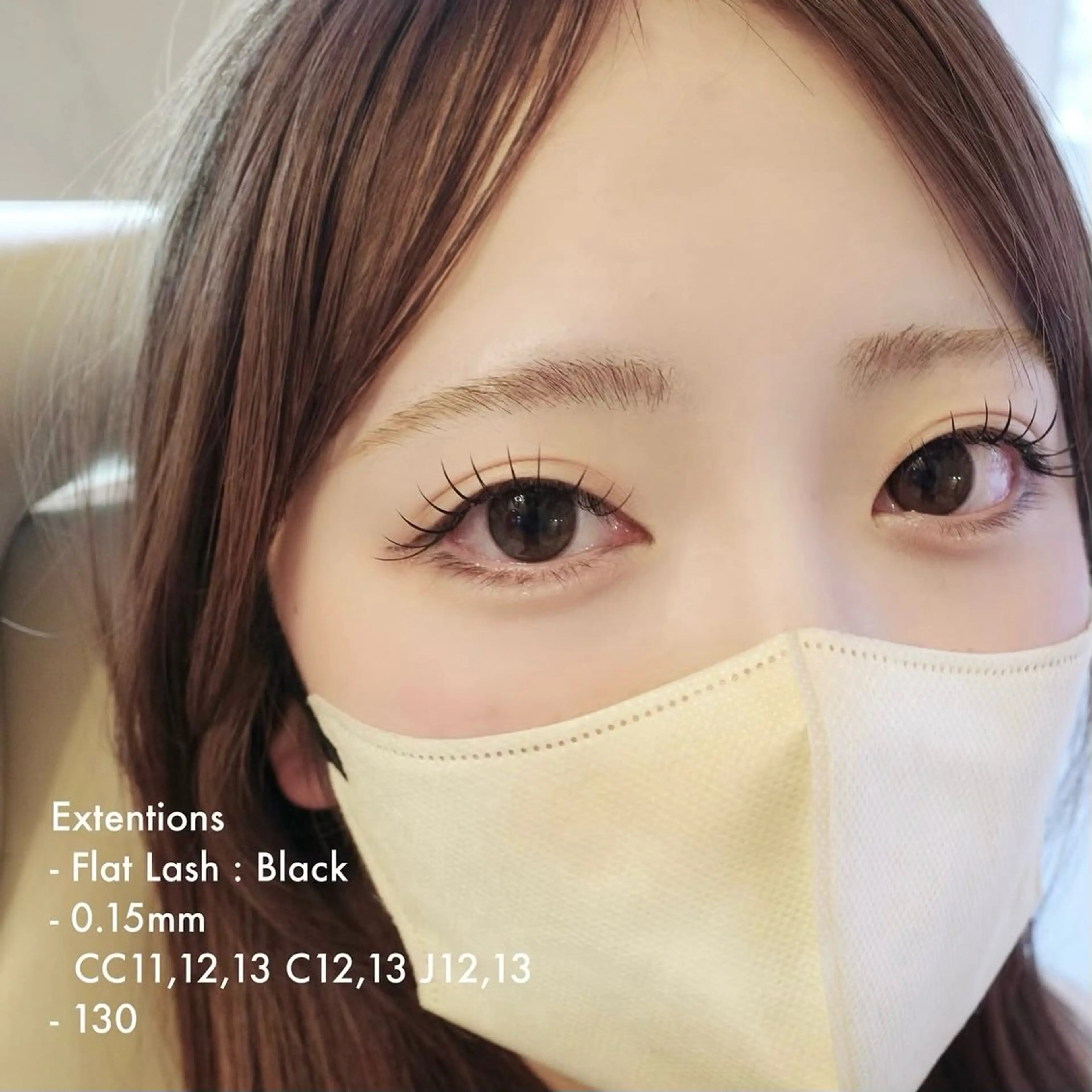 マツエク・マツパ マツエク tamura natsukiのマツエク・マツパデザイン