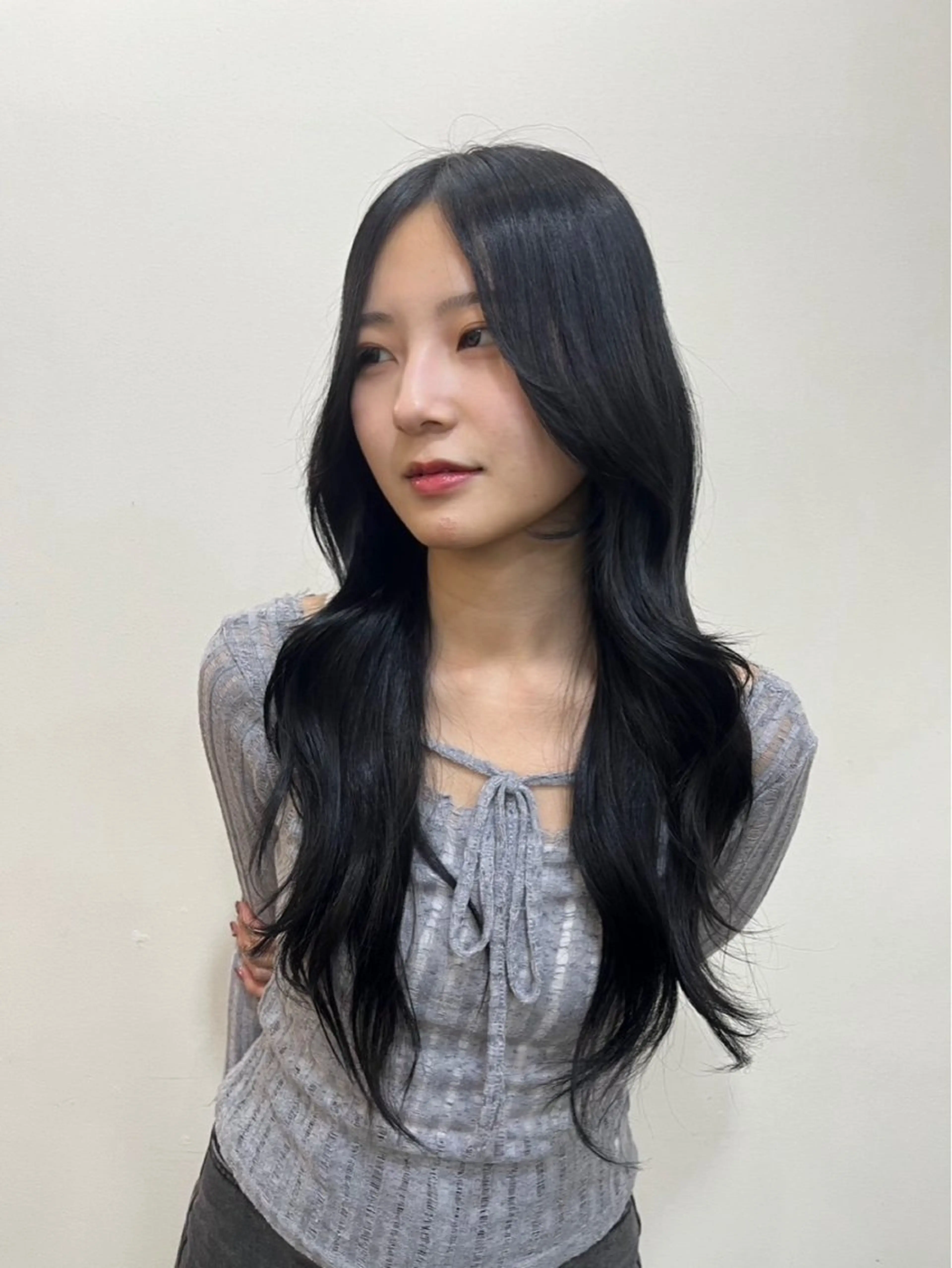 ロング カラー 新 心寧のヘアスタイル