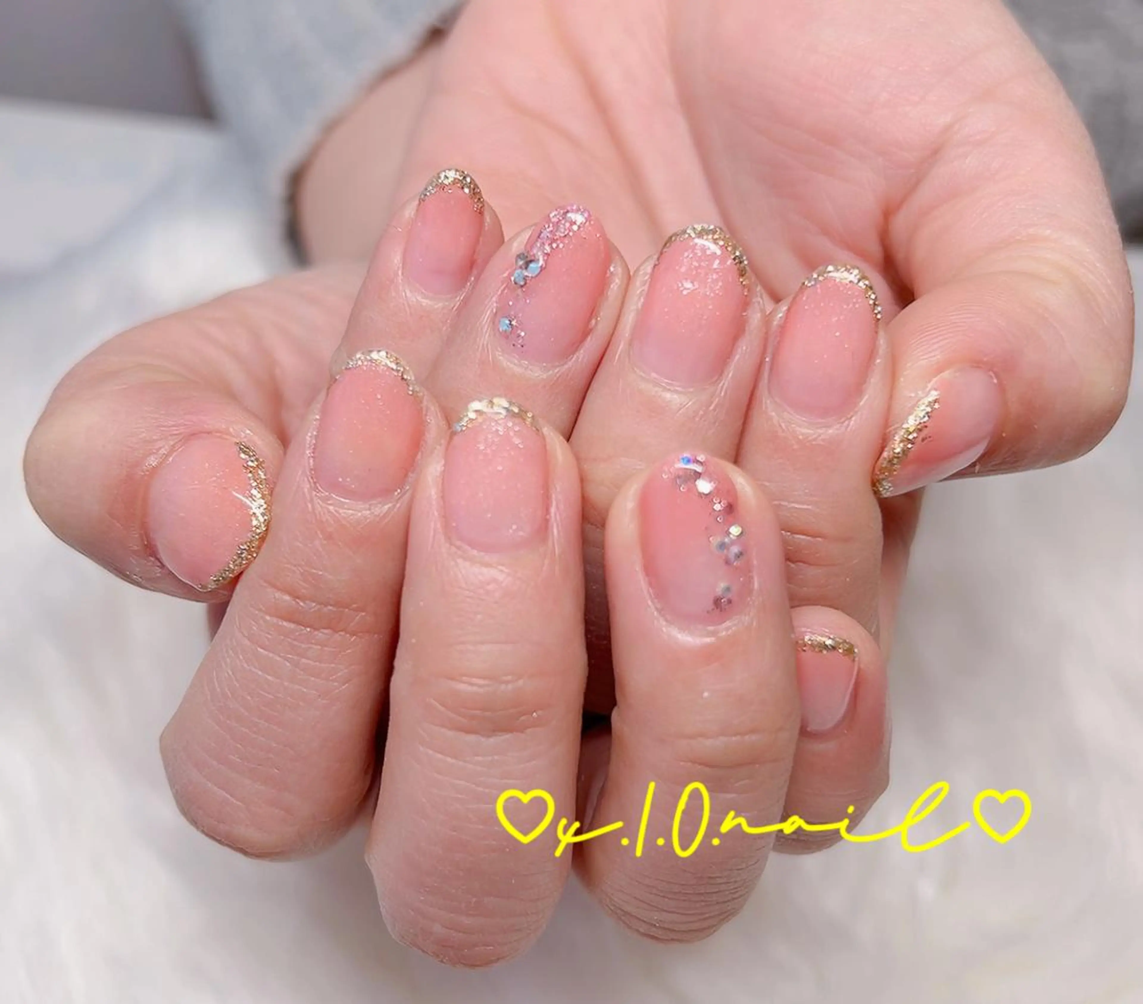ネイル アニマル柄 アートネイル ニュアンスネイル 春ネイル ネイルチップ ハンドネイル x.1.0.nail ♡Cのネイルデザイン