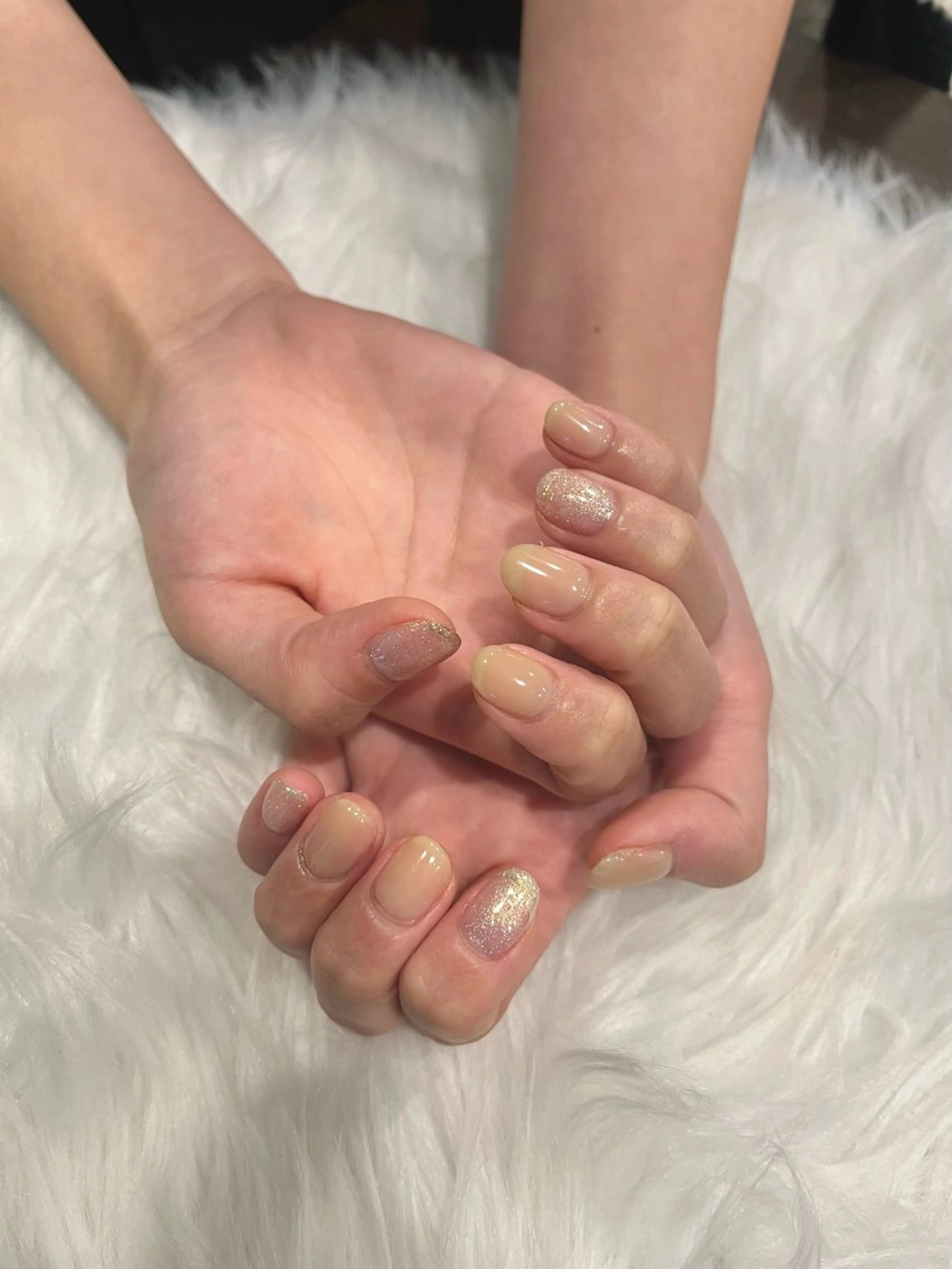 ネイル ラメ(グリッター) ハンドネイル Nobady_ Kotonoのネイルデザイン