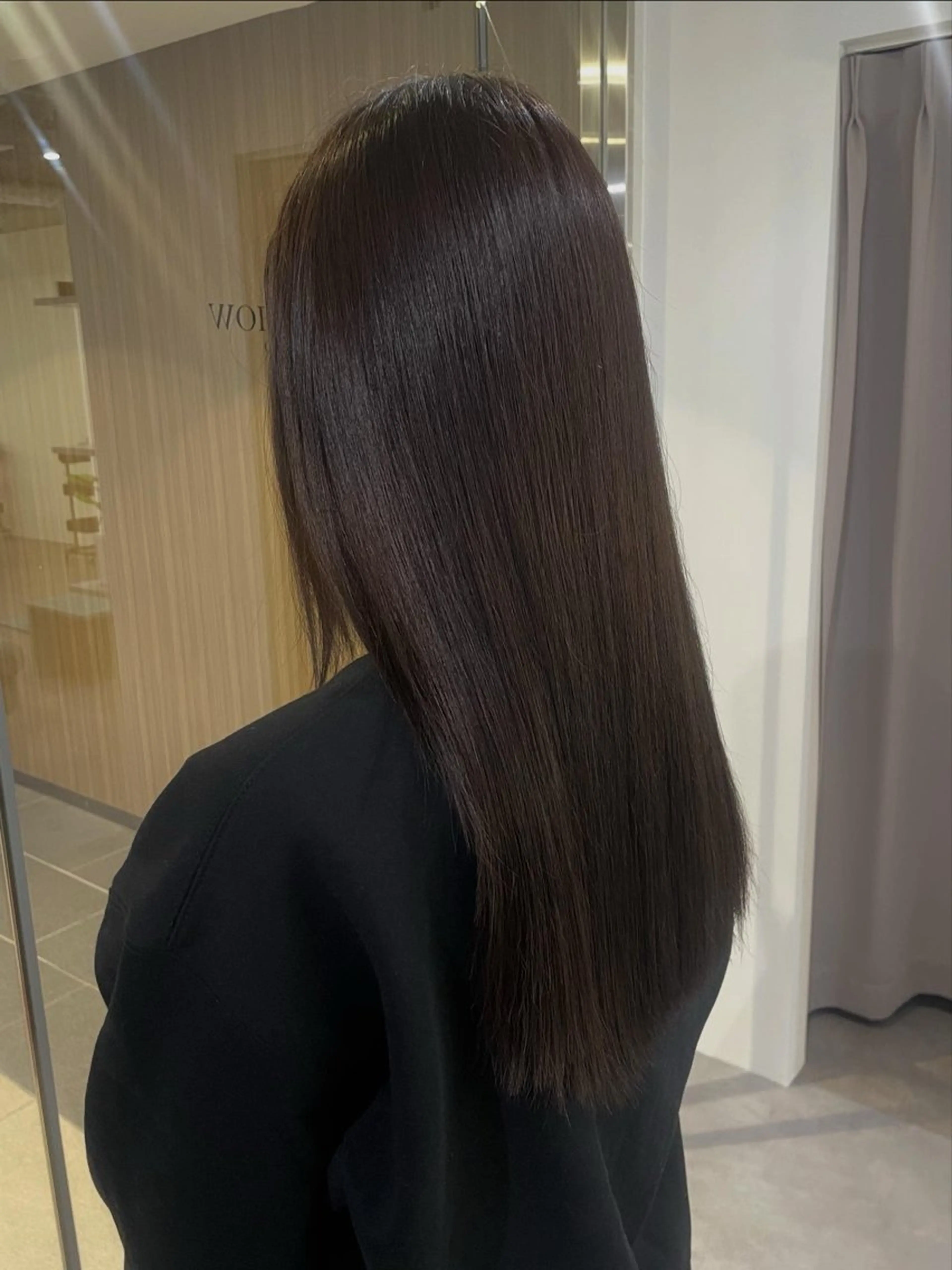 ロング カラー カラーモデル募集/ 森本明花のヘアスタイル