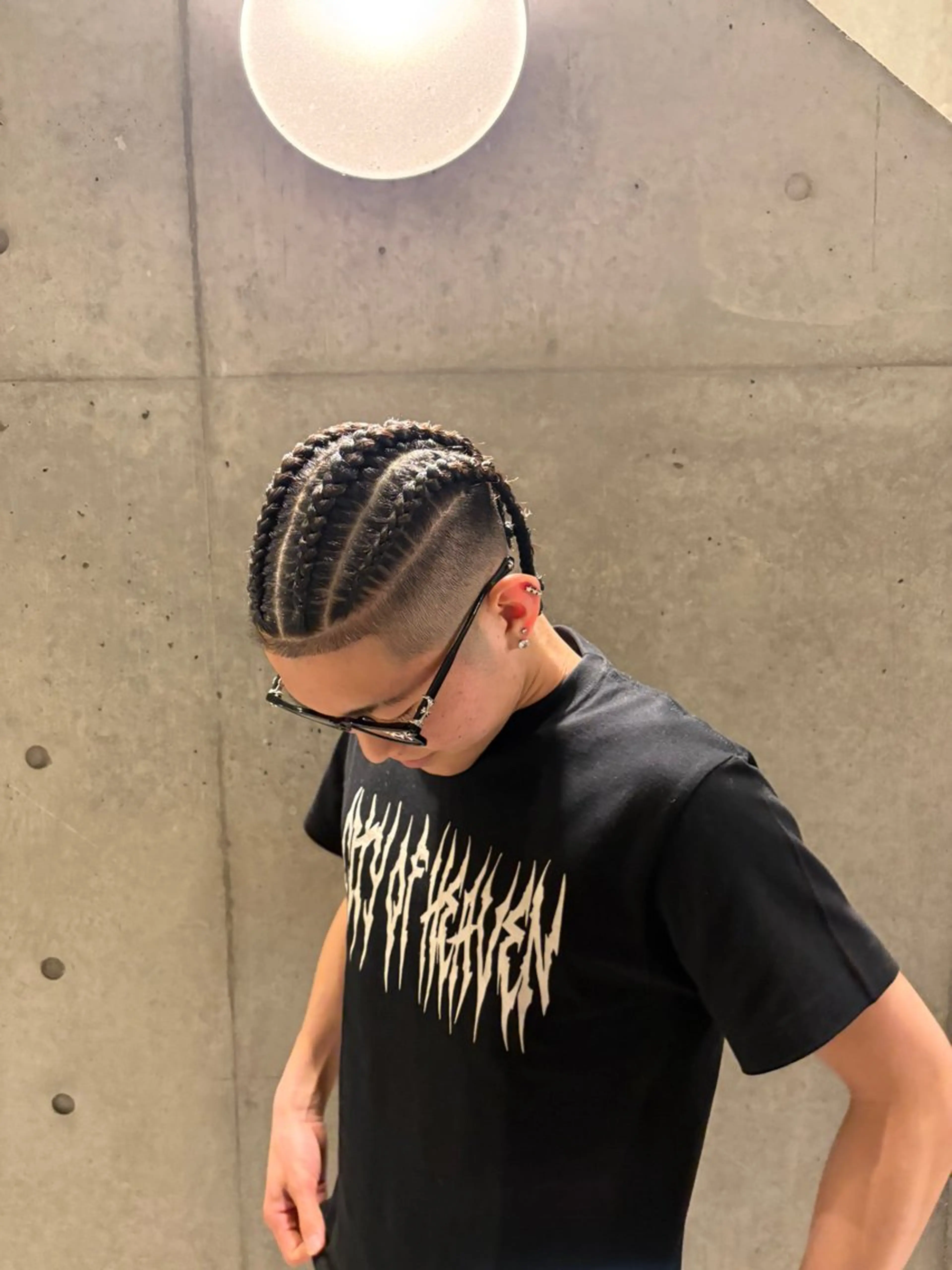 ヘアアレンジ メンズ エクステ NOL. AKANEのヘアスタイル
