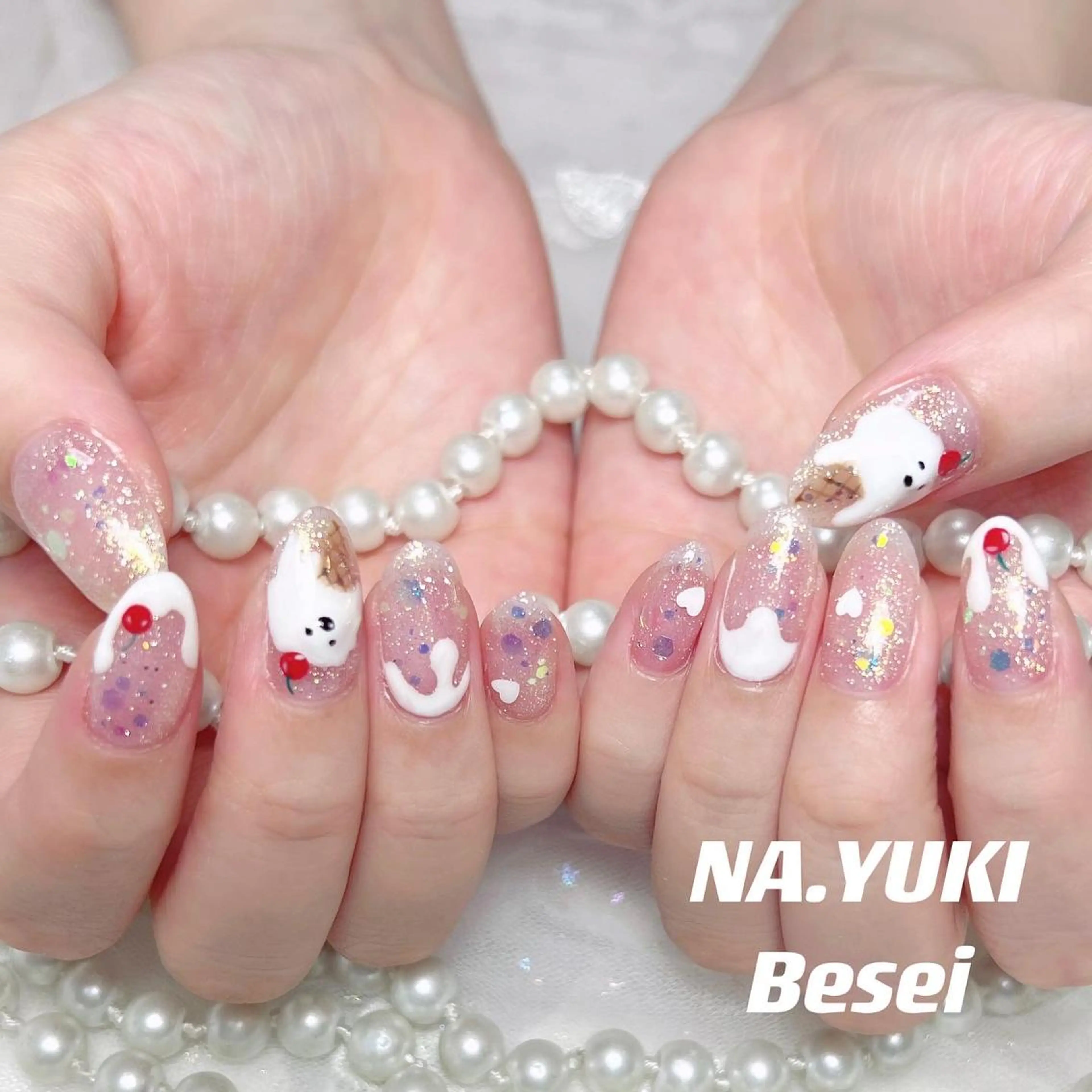 ネイル アートネイル ハンドネイル ハンドケア ナユキNA.YUKI 池袋店のネイルデザイン