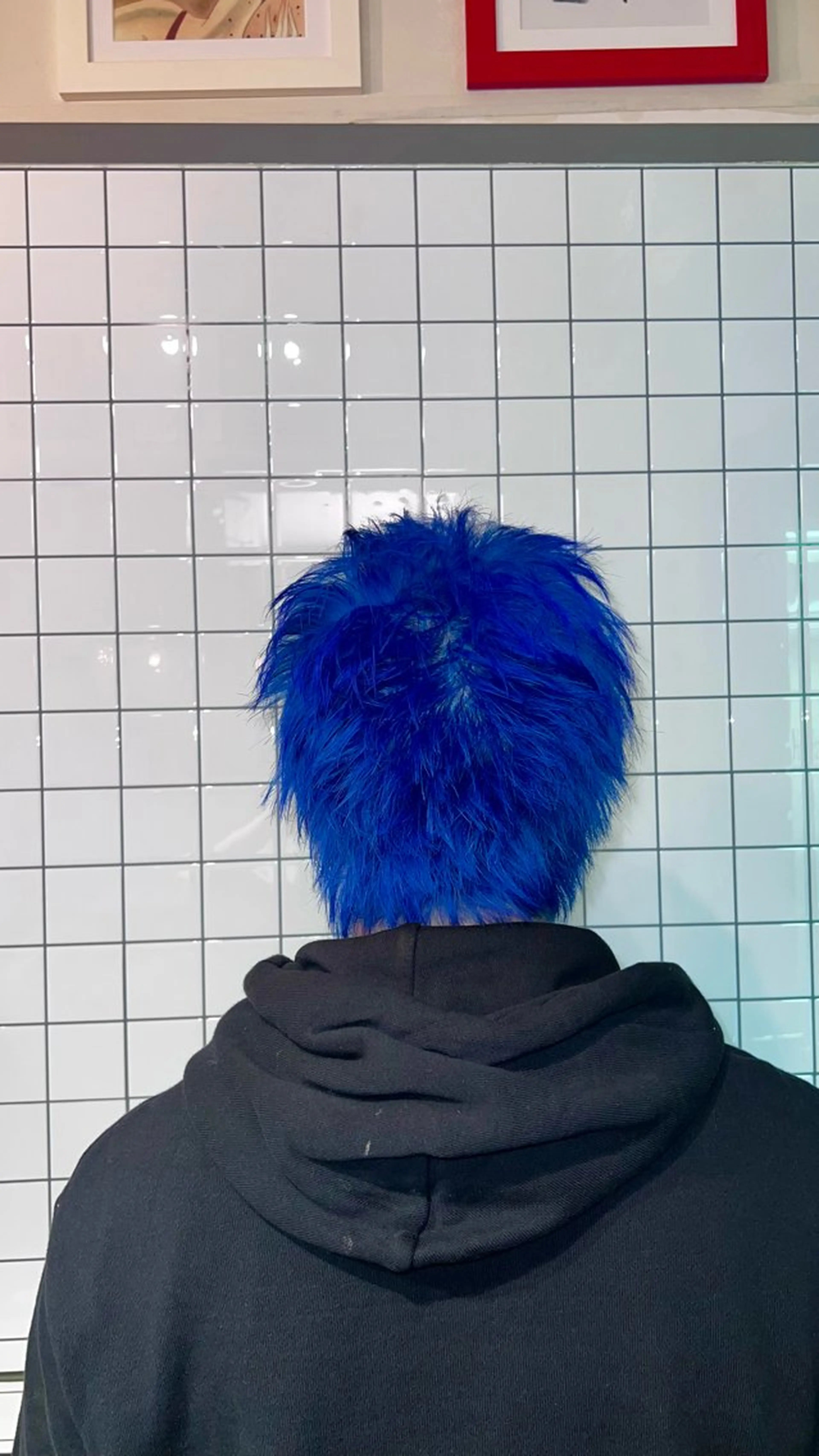 メンズ スパイキーショート ヘアカラー 個性的カラー ☆≡ねねのヘアスタイル