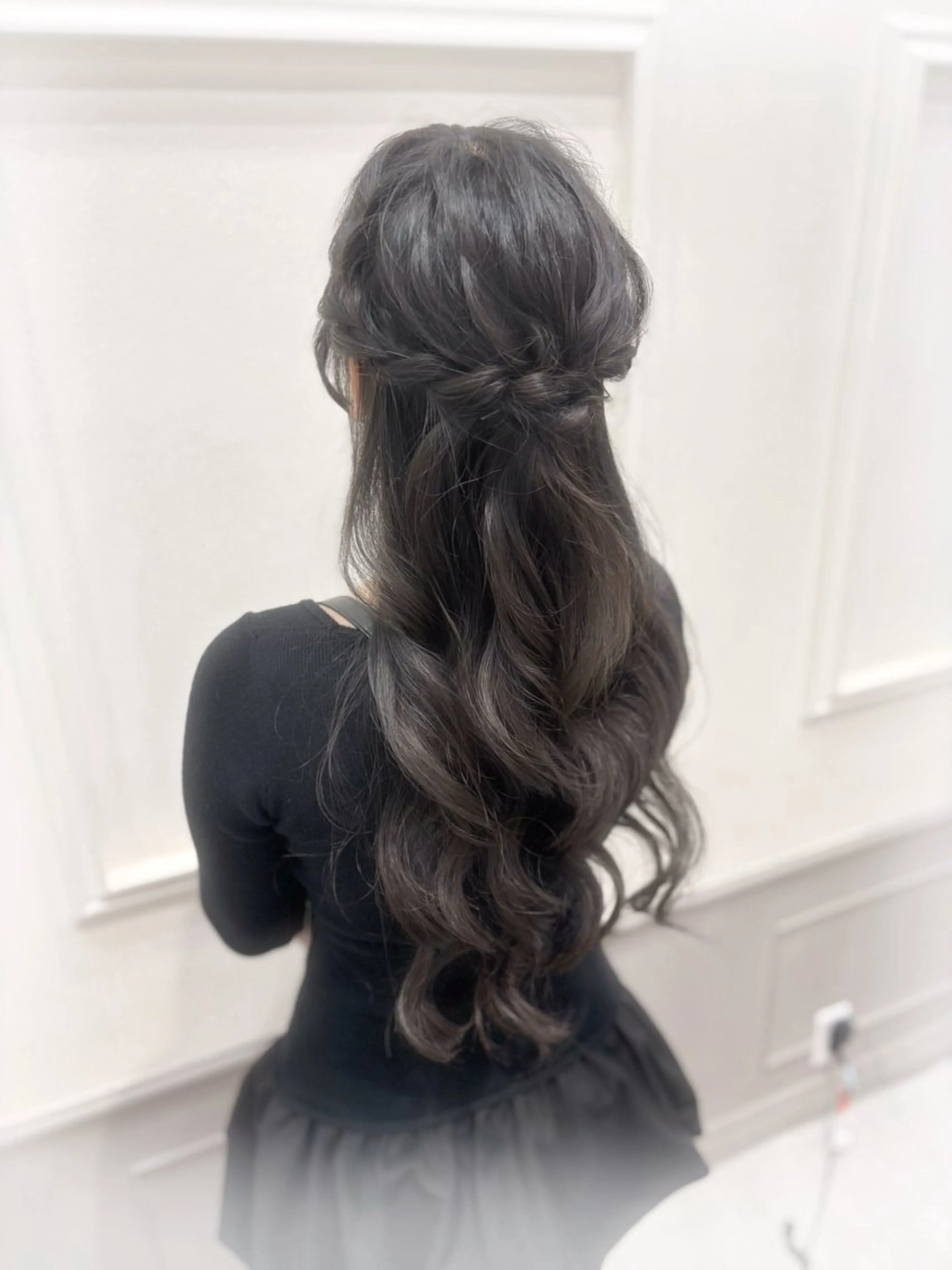 ハーフアップ💕の写真